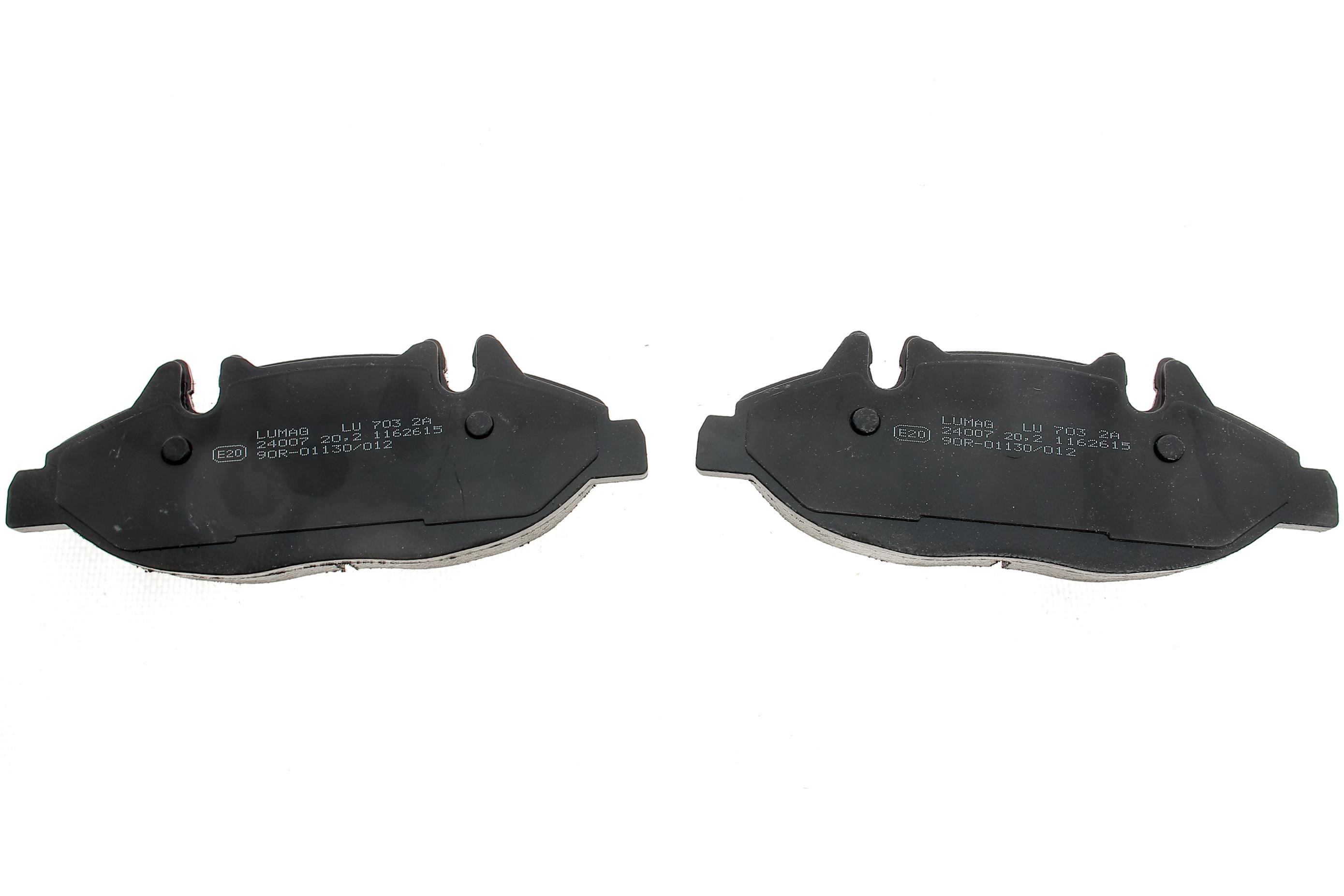 Колодки гальмівні (передні) MB Vito (W639) 03-