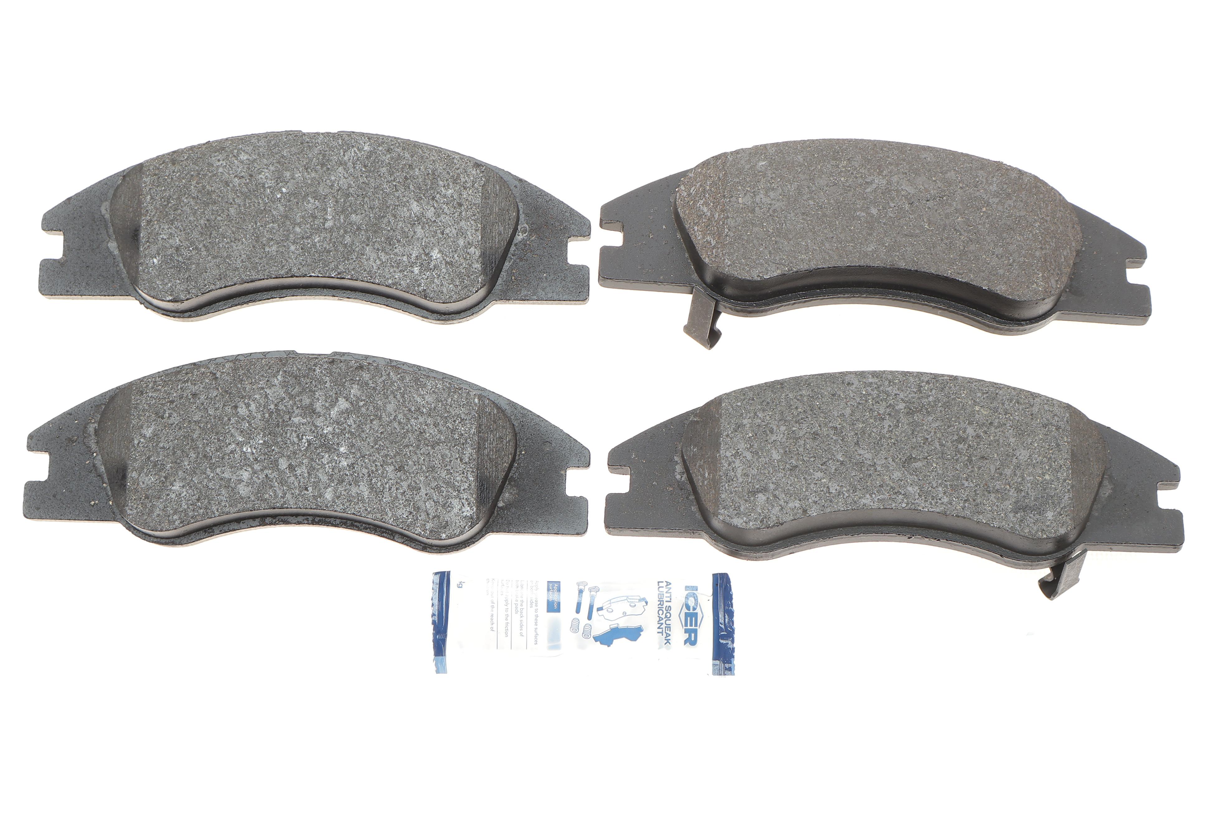 Колодки гальмівні (передні) Kia Cerato 04-