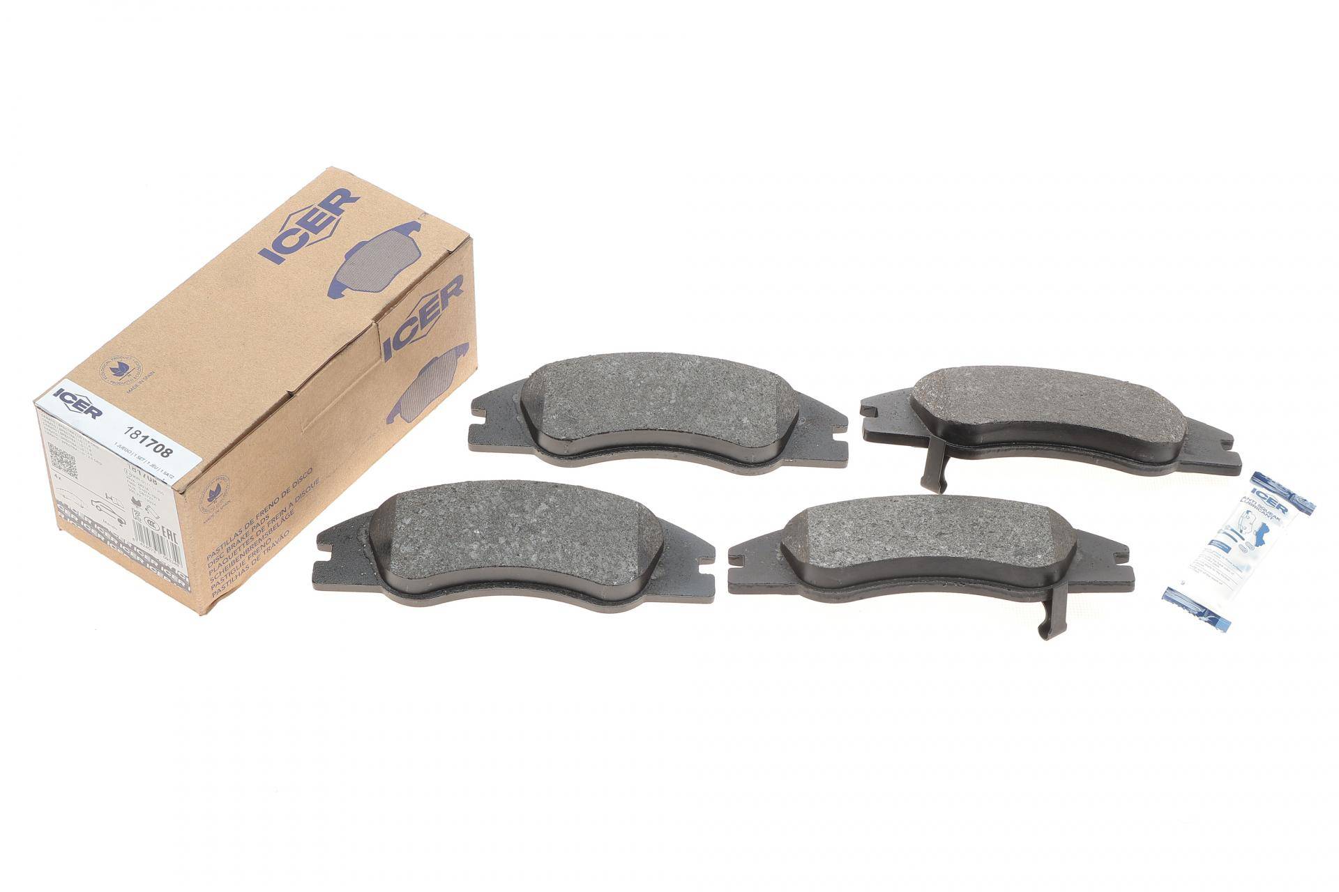 Колодки гальмівні (передні) Kia Cerato 04-