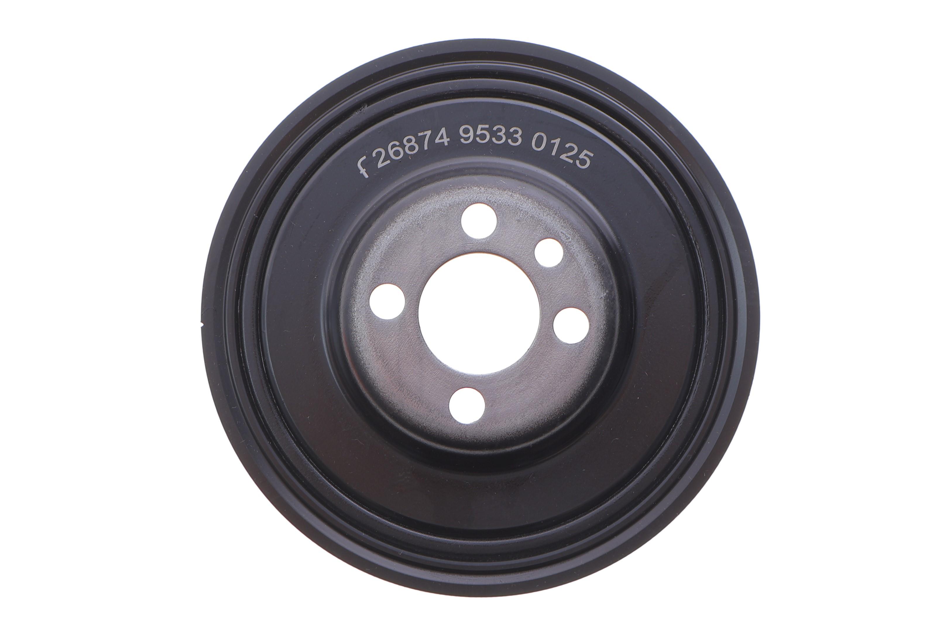 Шкив коленвала VW Caddy III 1.6TDI/2.0TDI 10-15, 55/62/75/81/103/125kw