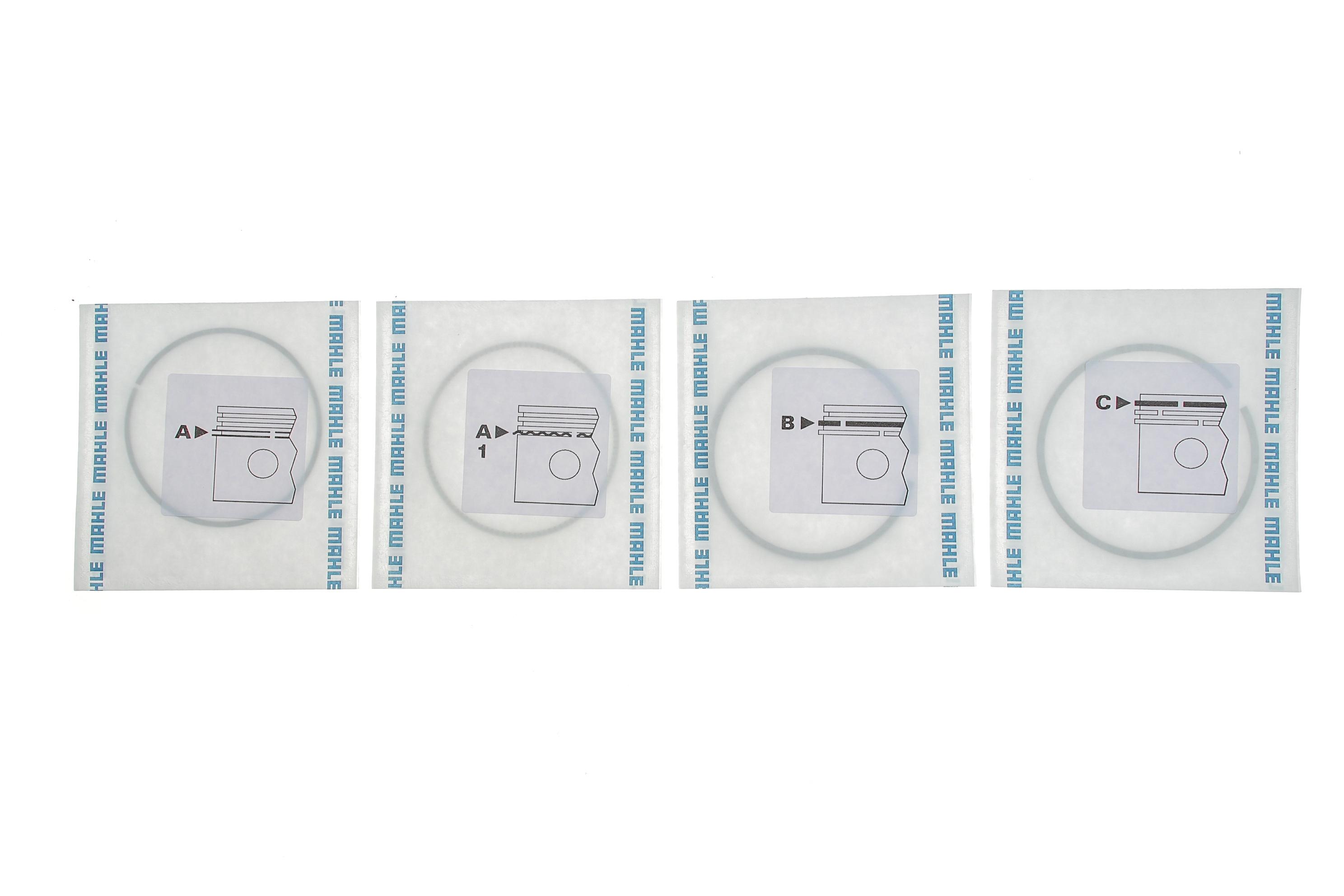 Кольца поршневые BMW 3 (E36)/5 (E34) 1.6i (M42)/1.8i (M40/M43) (84.00mm/STD) (1.5-1.5-2)