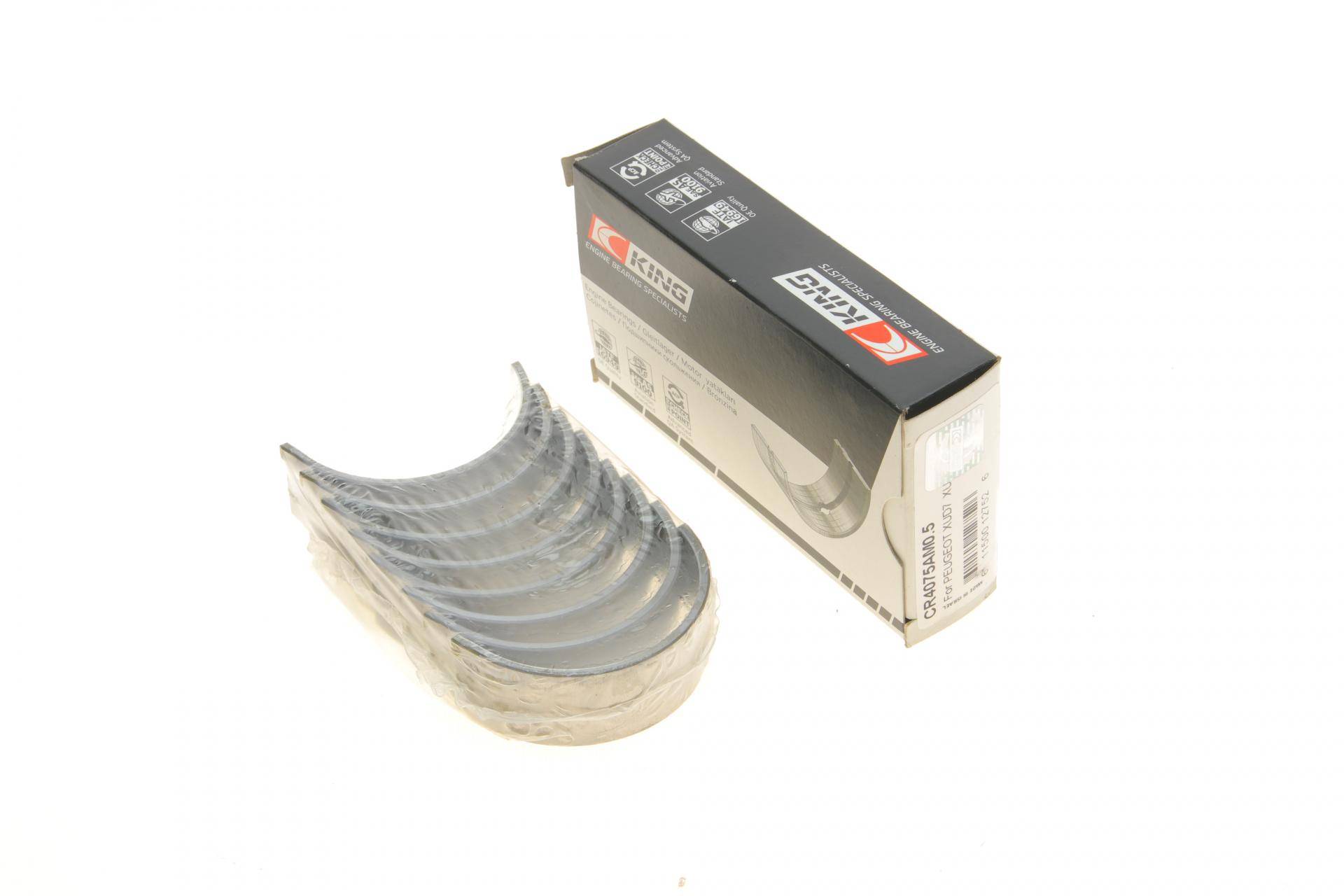 Вкладиші шатунні Citroen Berlingo/Jumper/Jumpy/Peugeot Boxer/Expert/Partner 1.9 D 96-02 (+0.50)