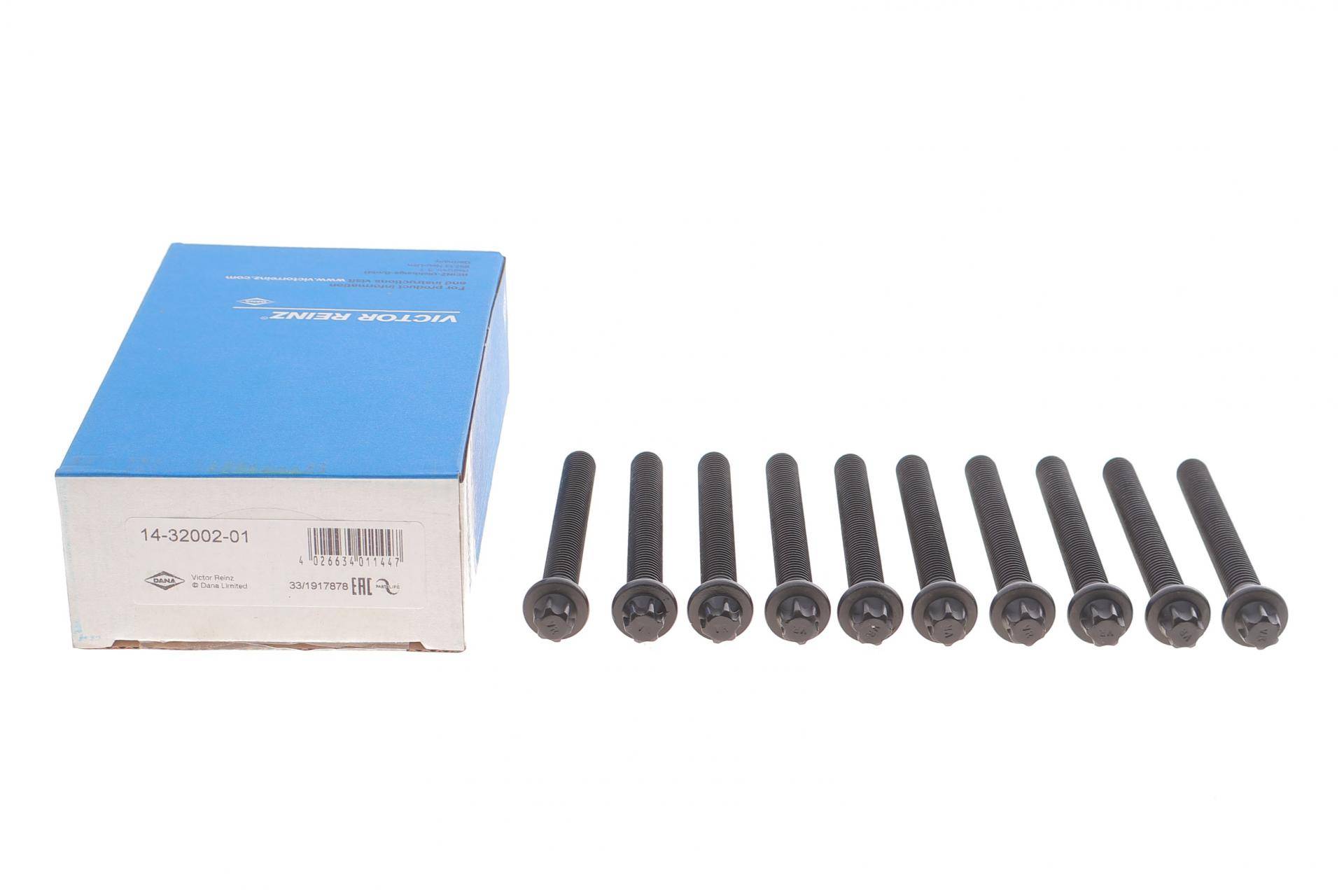 Болти головки (к-кт 10шт.) BMW 3 (E30/E36/E46)/5 (E34) 87-05, M40/M42/M43/M44