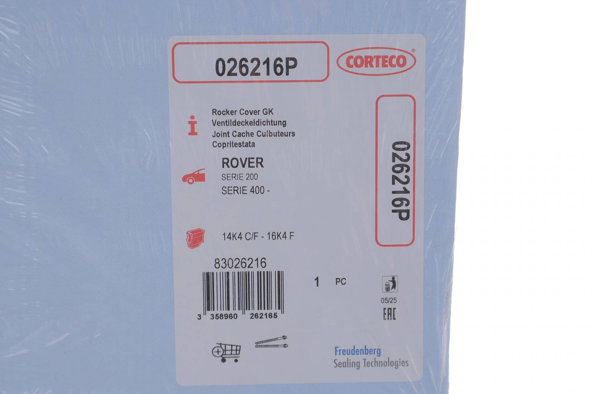 Прокладка кришки клапанів Rover 100/200 -00