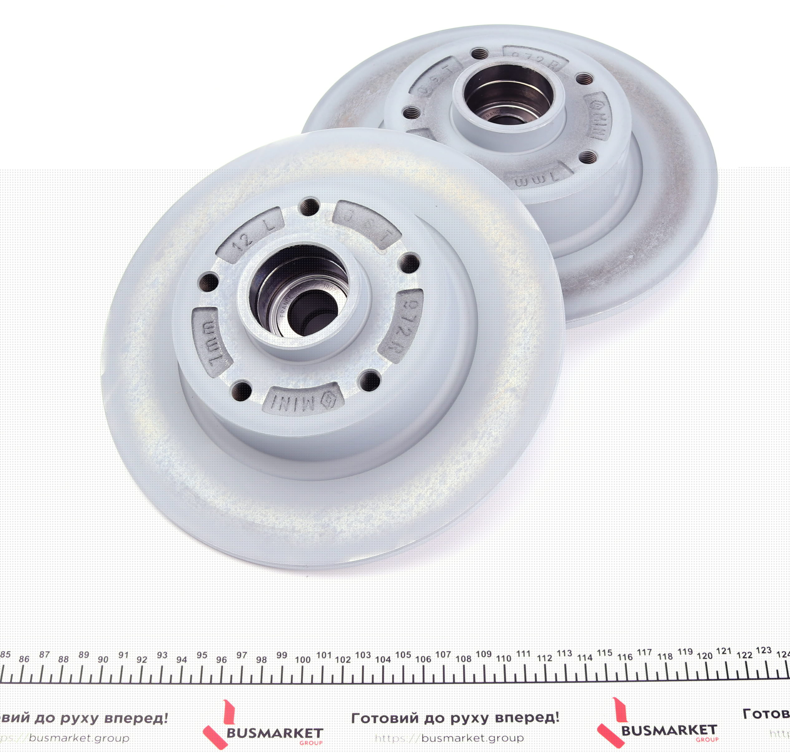 Диск тормозной (задний) Renault Megane III/Scenic III 08- (260x8) (+ABS) (к-кт 2 шт.)