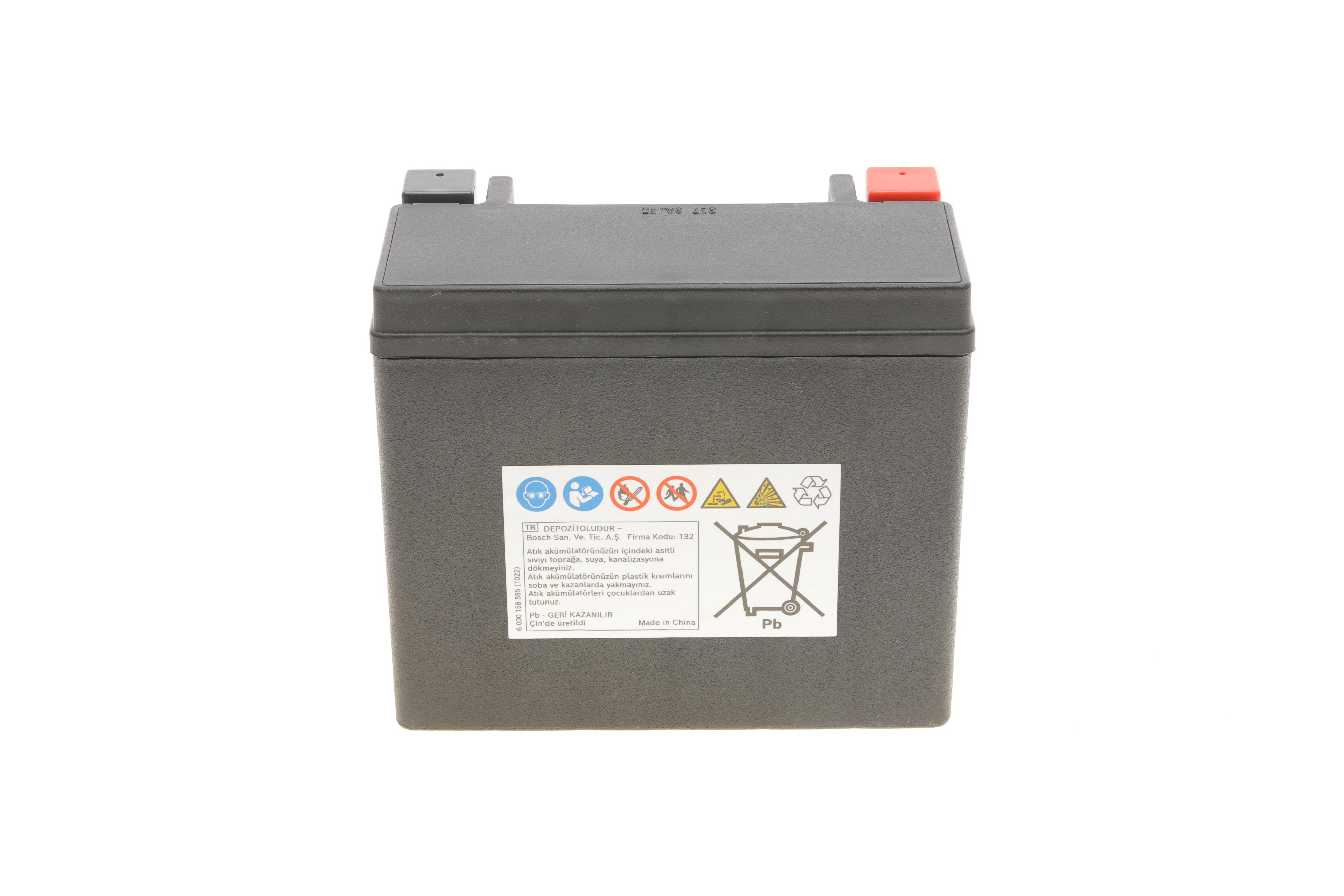 Акумуляторна батарея 18Ah/310A (176x89x154/+L/B0) (AGM) Factory Activated AGM