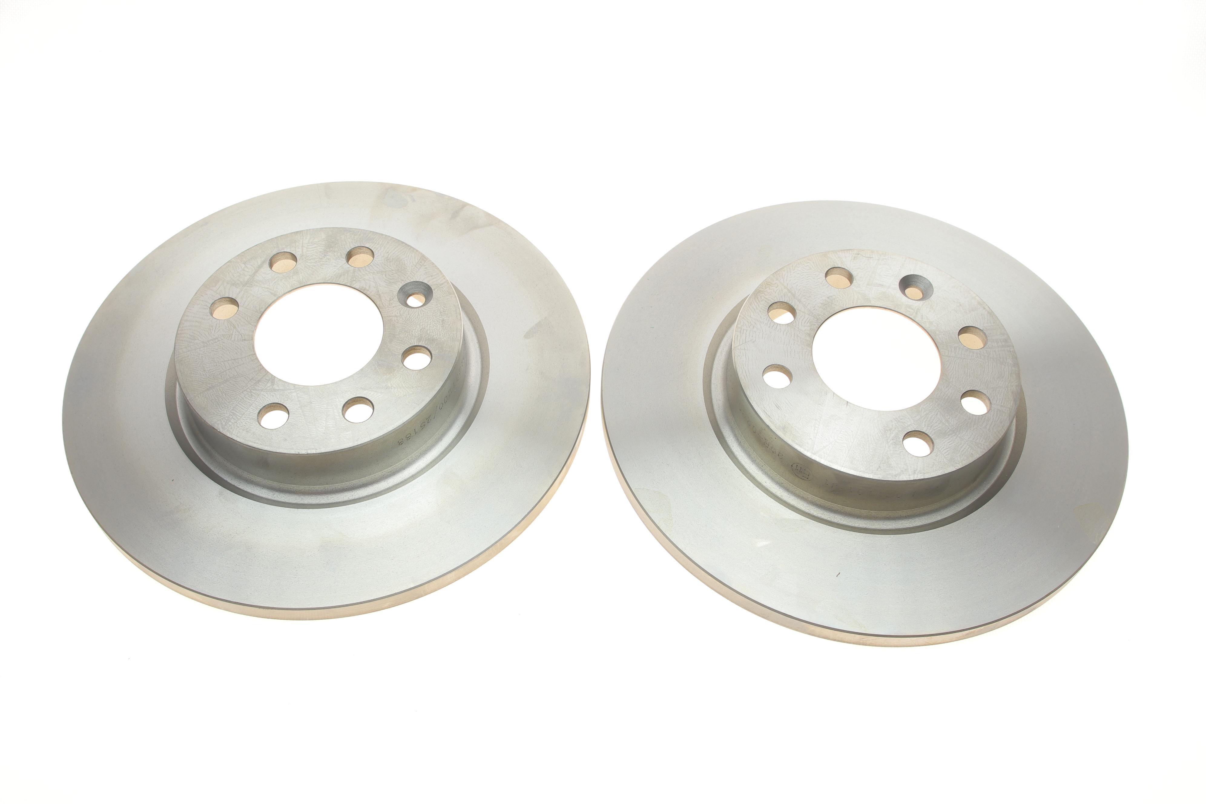 Диск тормозной (передний) Volvo 440/460/480 86-96 (260x11)