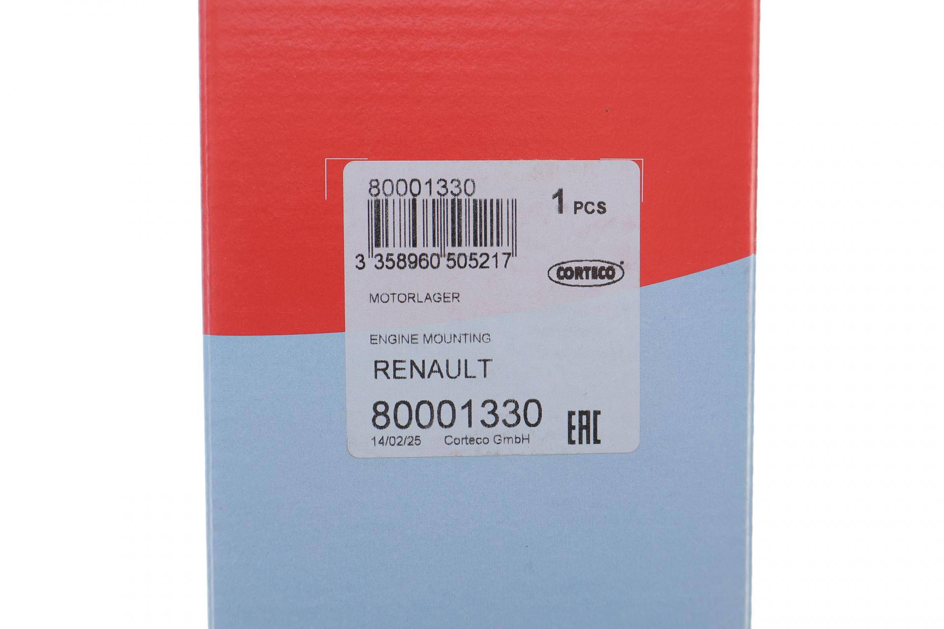 Подушка двигуна (задня) Renault Kangoo 1.5dCi (косточка)