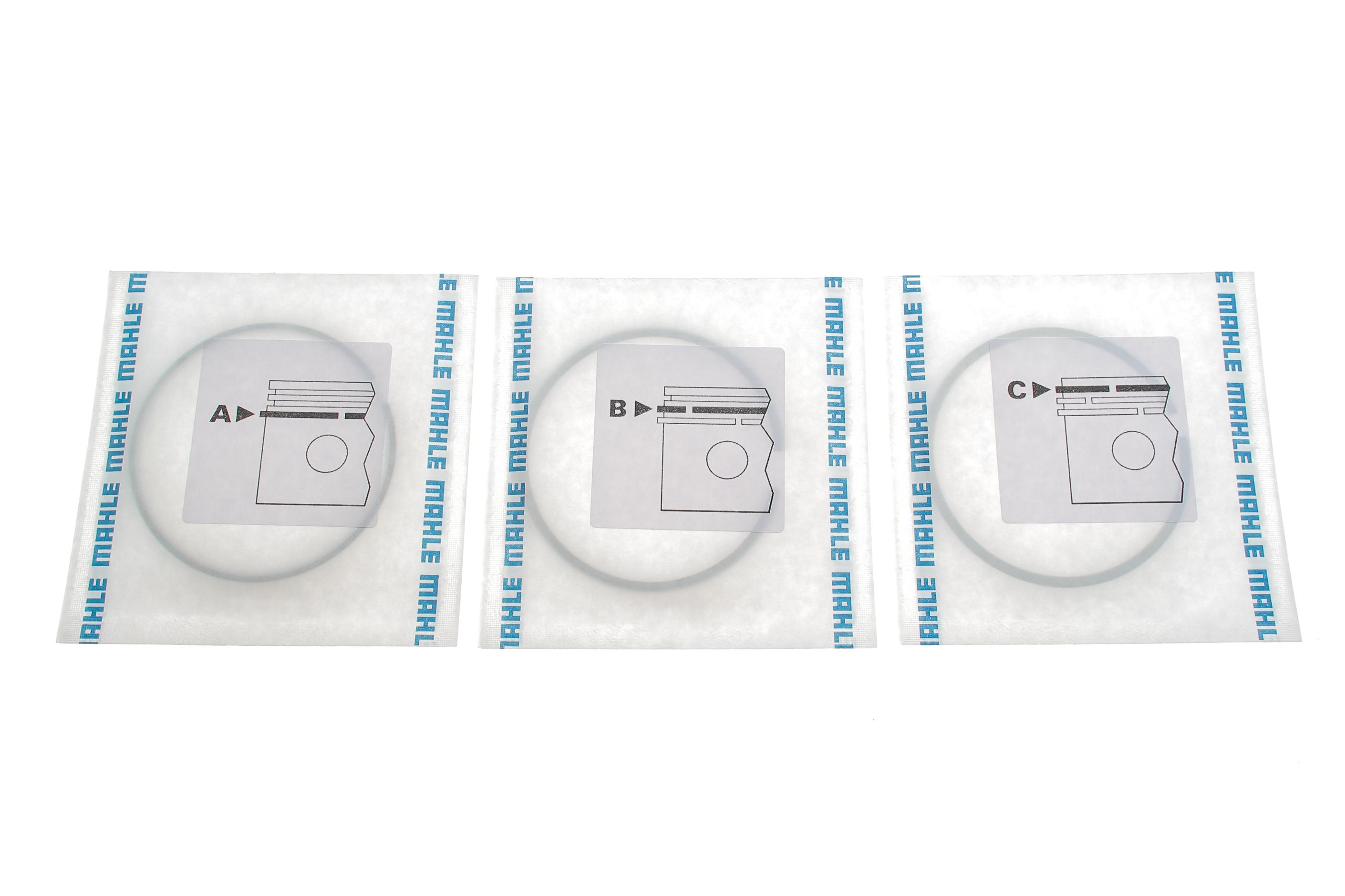 Кольца поршневые VW T4 2.0/2.5   (81.01mm/STD) (1.75-2-3)