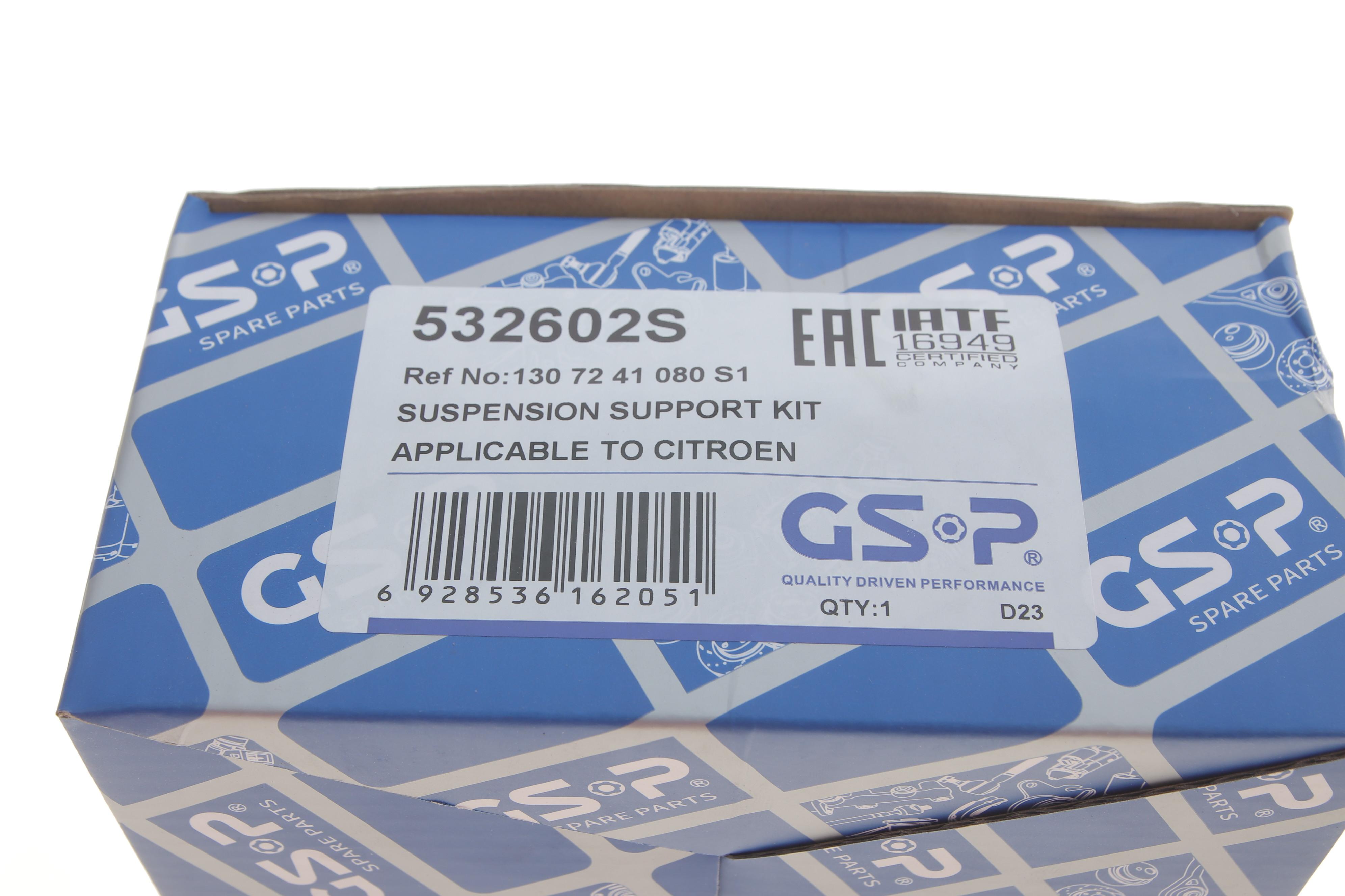 Подушка амортизатора (переднього) + підшипник Citroen Jumper/Fiat Ducato/Peugeot Boxer 94- (R)