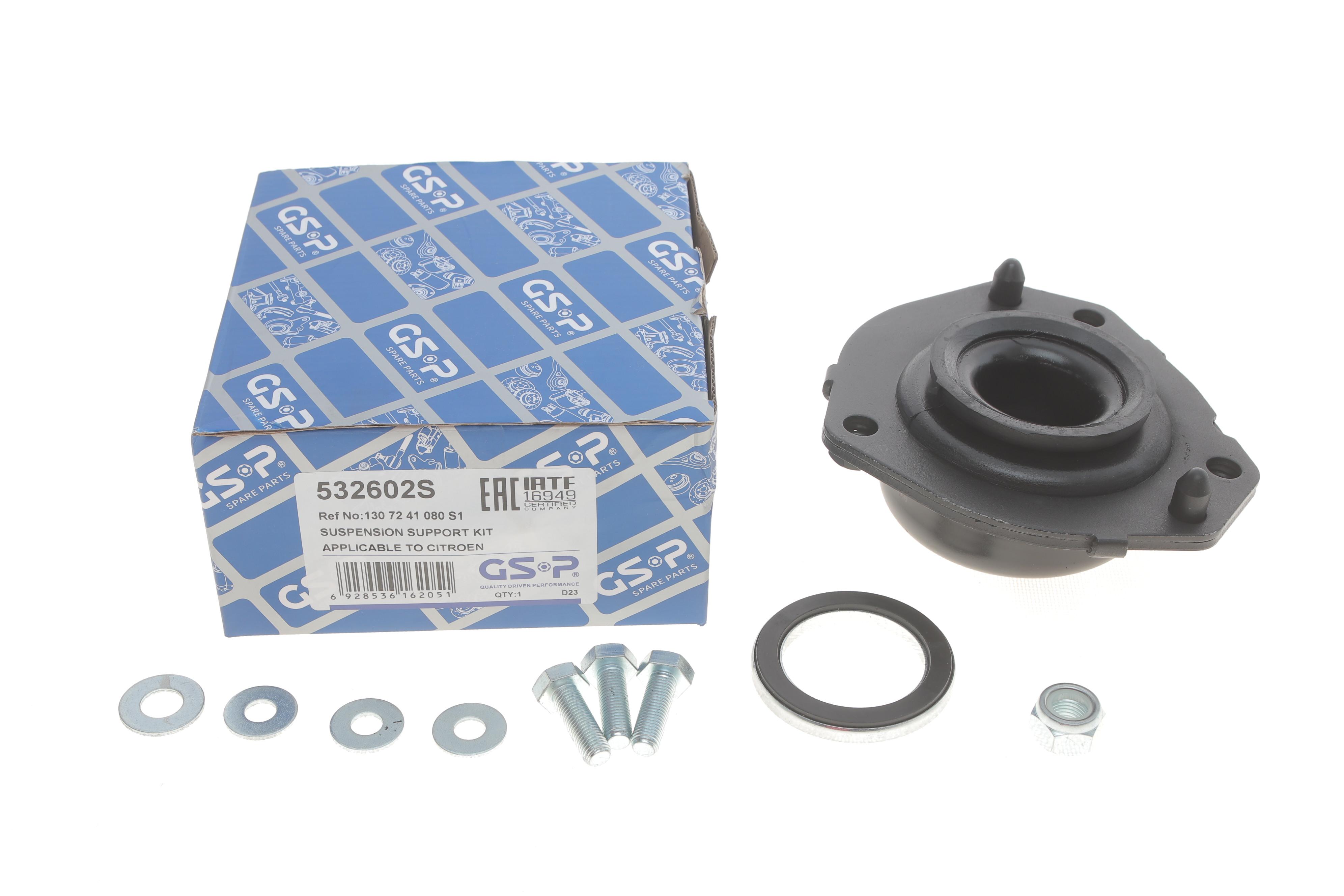 Подушка амортизатора (переднего) + подшипник Citroen Jumper/Fiat Ducato/Peugeot Boxer 94- (R)