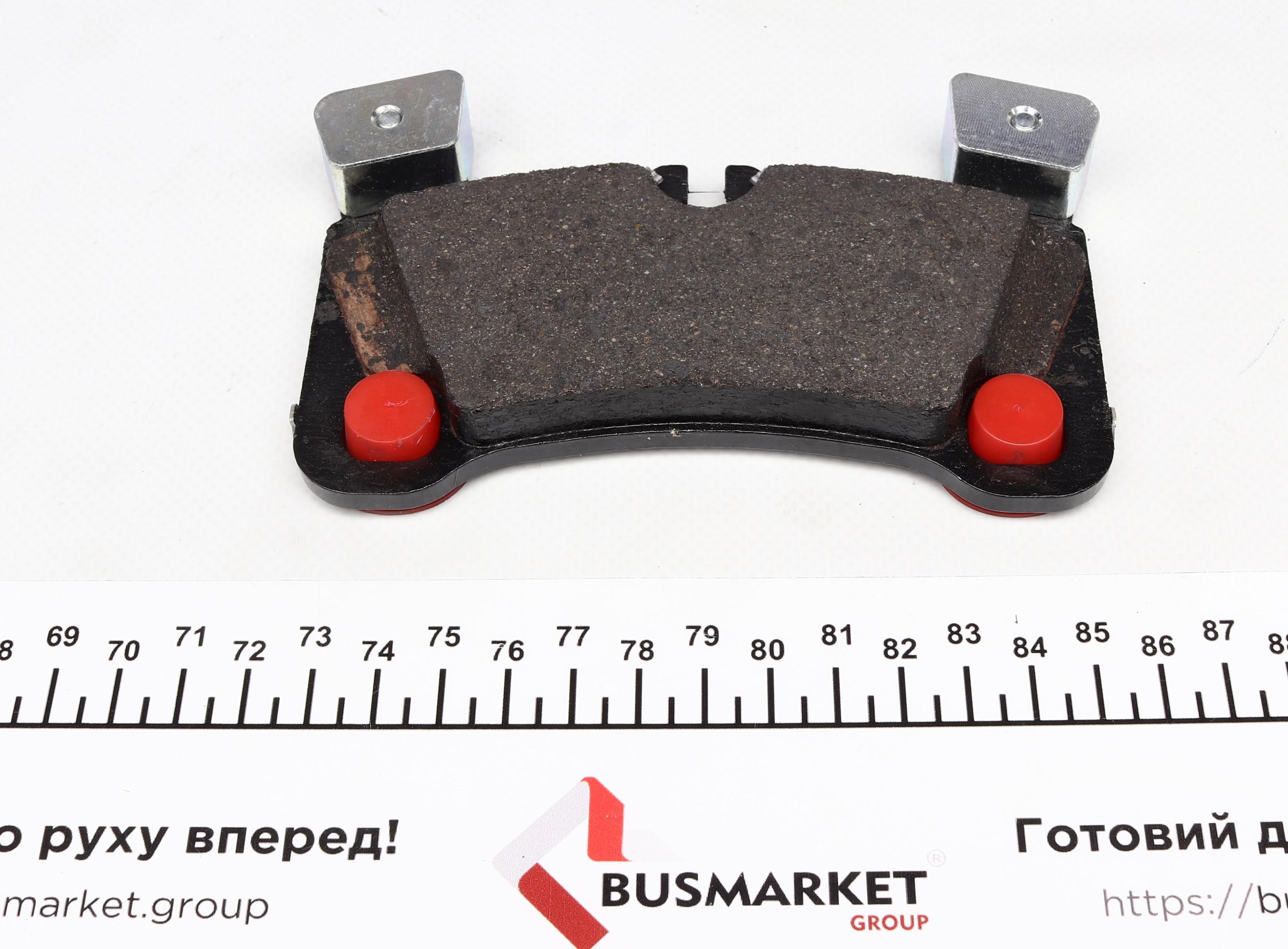 Колодки гальмівні (задні) Audi Q7 06-16/Porsche Cayenne 02-10/VW Touareg 02-10 (Brembo)