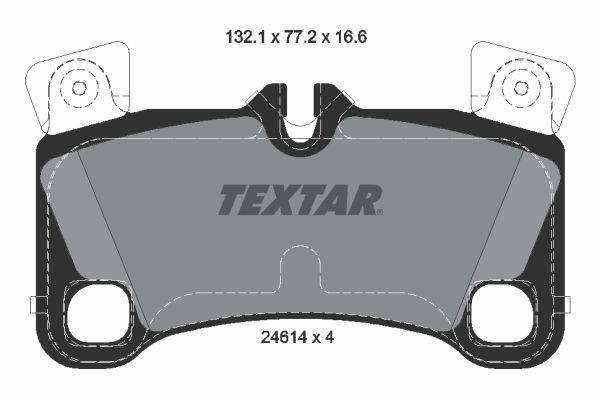 Колодки гальмівні (задні) Audi Q7 06-16/Porsche Cayenne 02-10/VW Touareg 02-10 (Brembo)