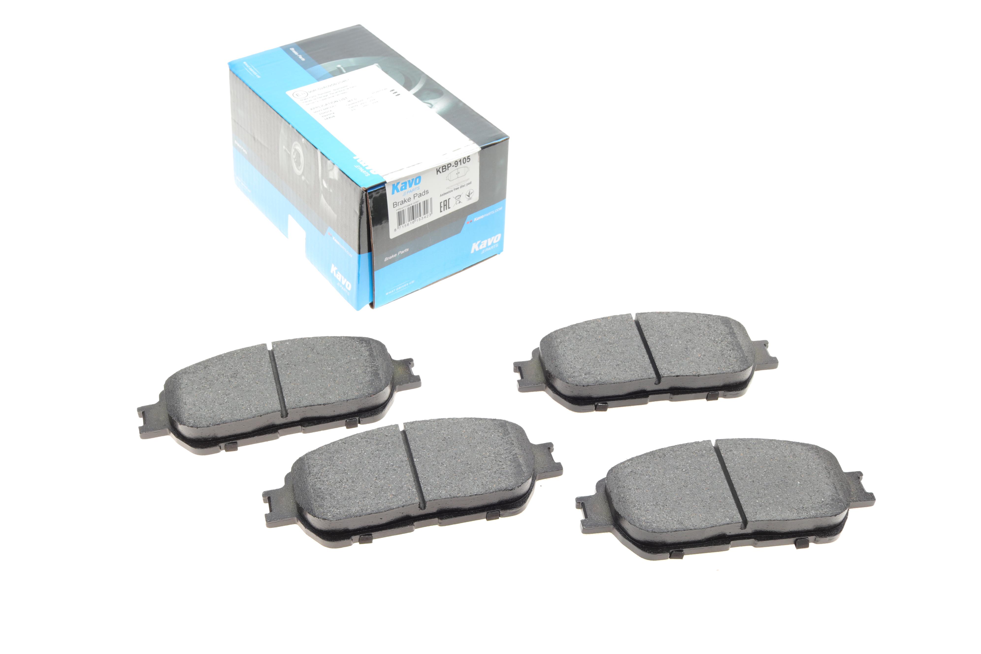 Колодки гальмівні (передні) Toyota Camry/Lexus ES 01-06