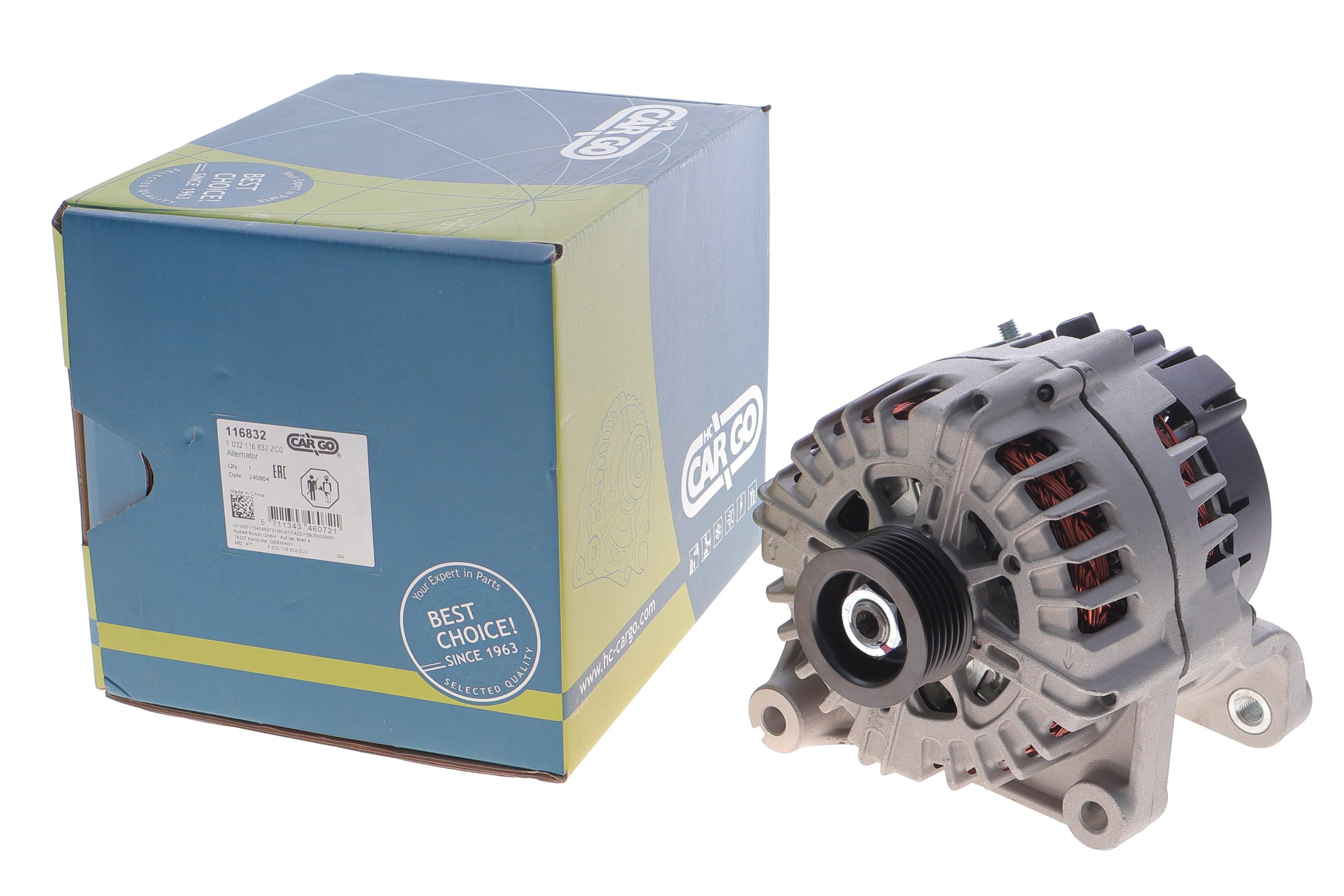 Генератор BMW 5 (F10)/7 (F01-F04) 10-16 N57 (14V/220A) = 116832