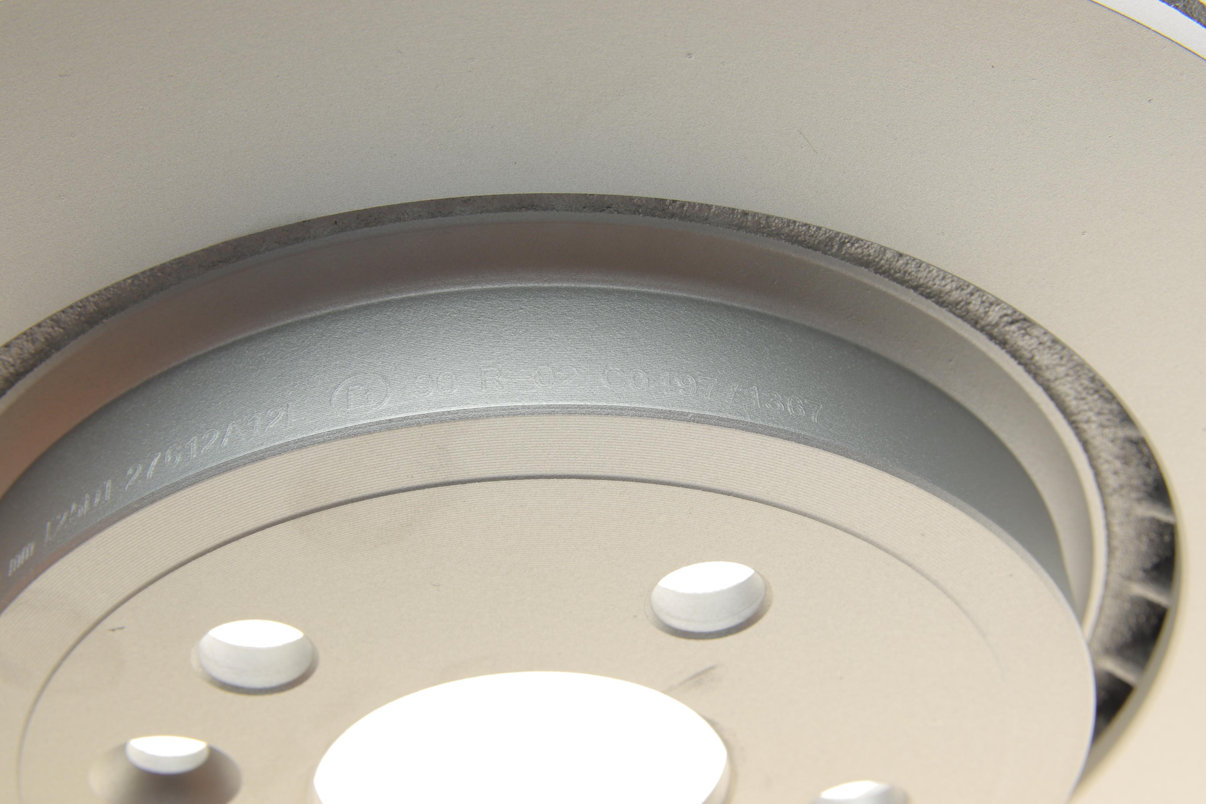 Диск гальмівний (задній) Volvo S60 II/S80 II/V60 I/V70 III/XC70 II 06--18 (302x22) (вентил.)(з покр.)