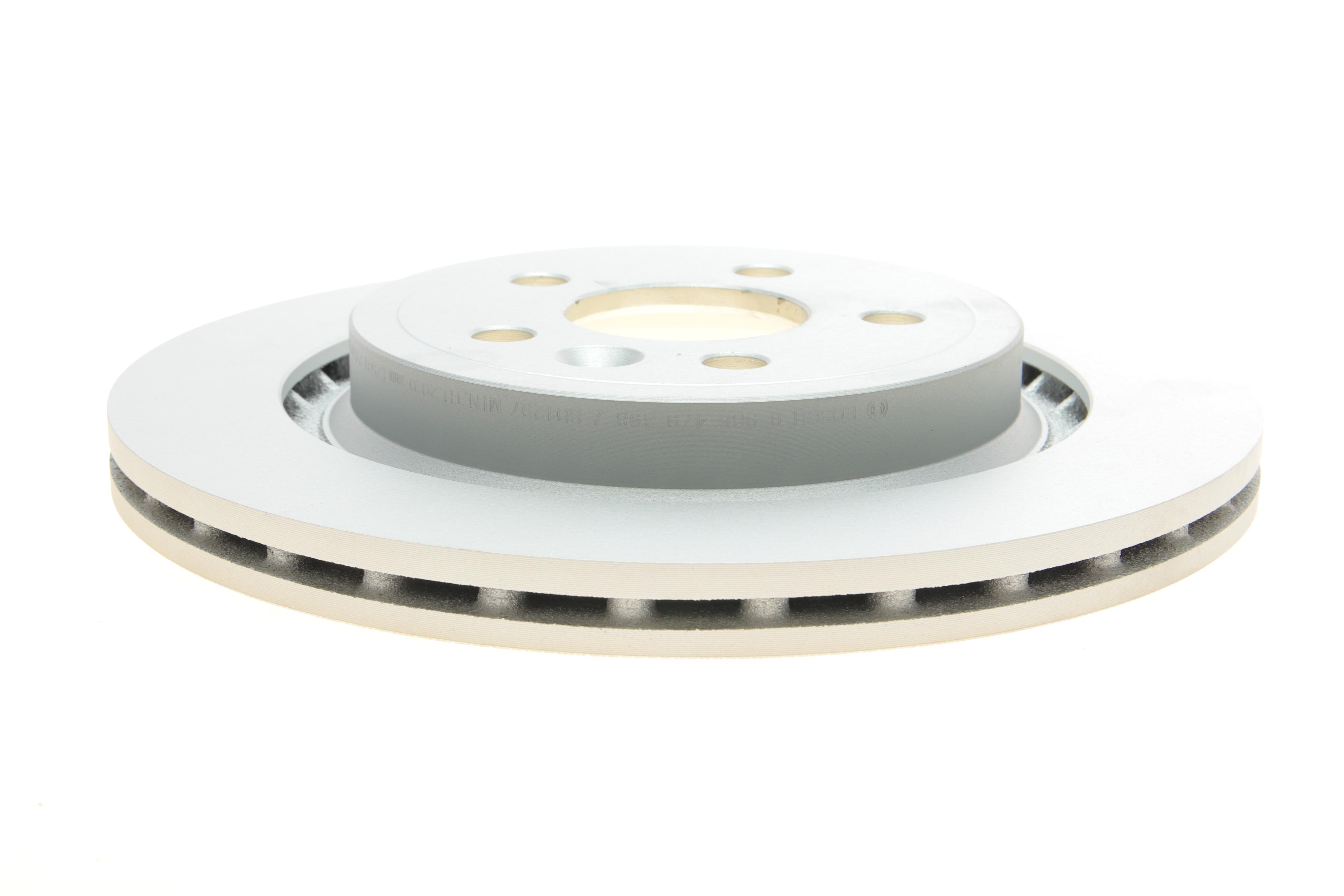 Диск гальмівний (задній) Volvo S60 II/S80 II/V60 I/V70 III/XC70 II 06--18 (302x22) (вентил.)(з покр.)