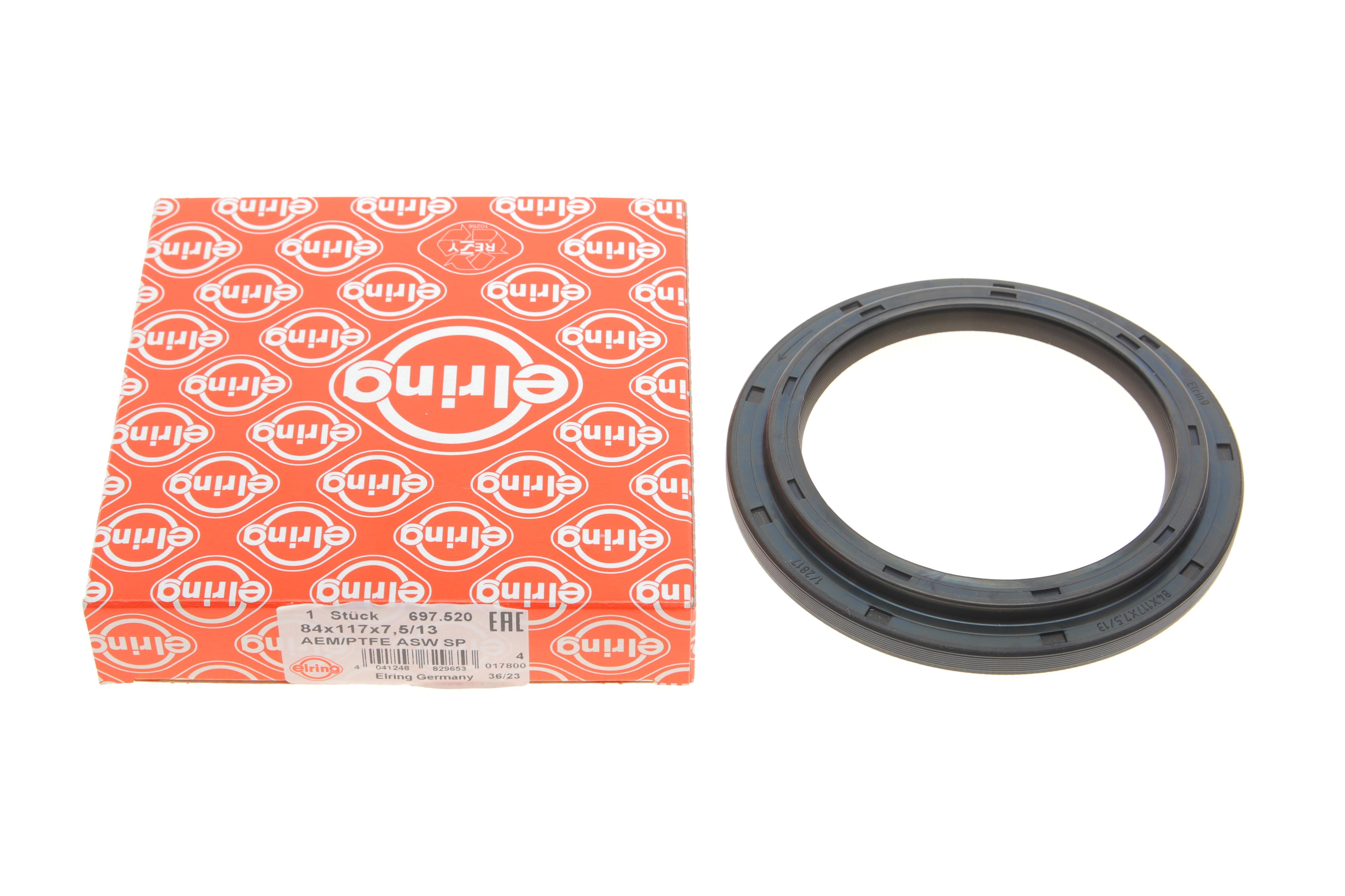 Сальник коленвала (задний) Renault Kangoo 1.2 TCe 13- (84x117x7.5) H4B/H5F/H4D