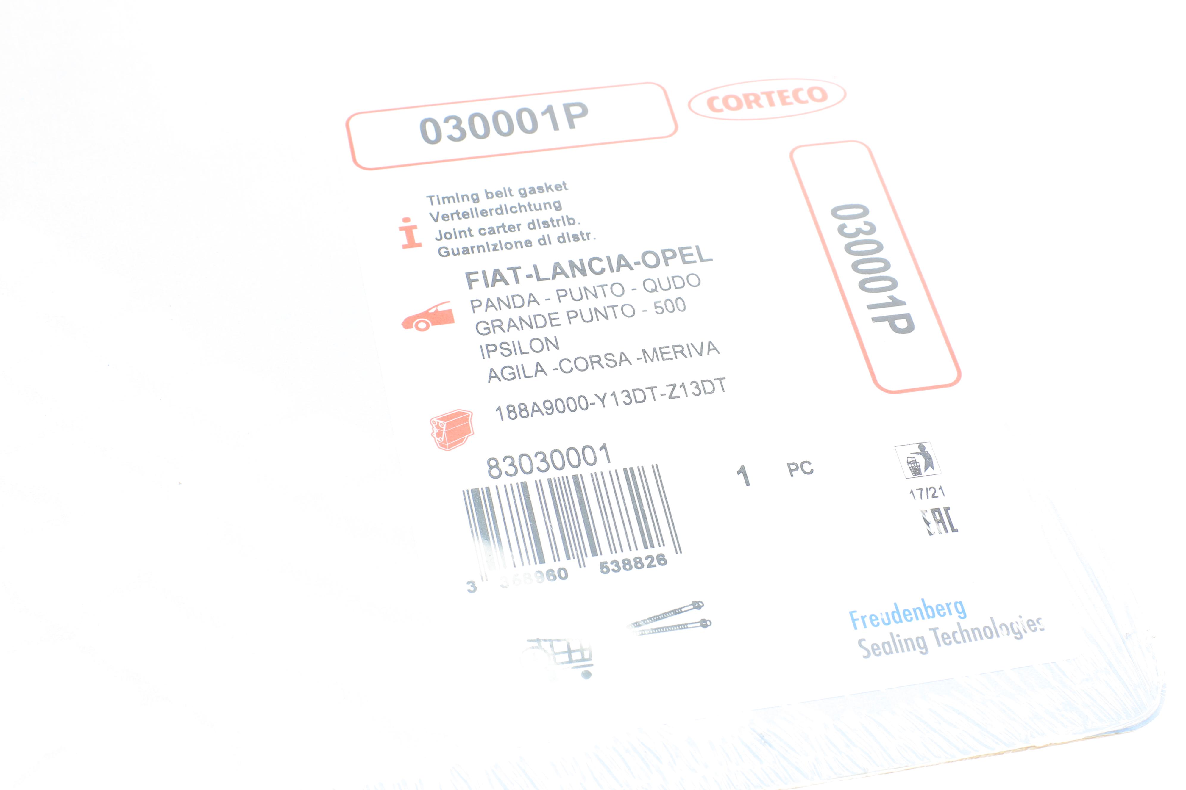 Прокладка кришки ГРМ Fiat Doblo/Opel Combo/Peugeot Bipper 1.3D/JTD/CDTi/HDi