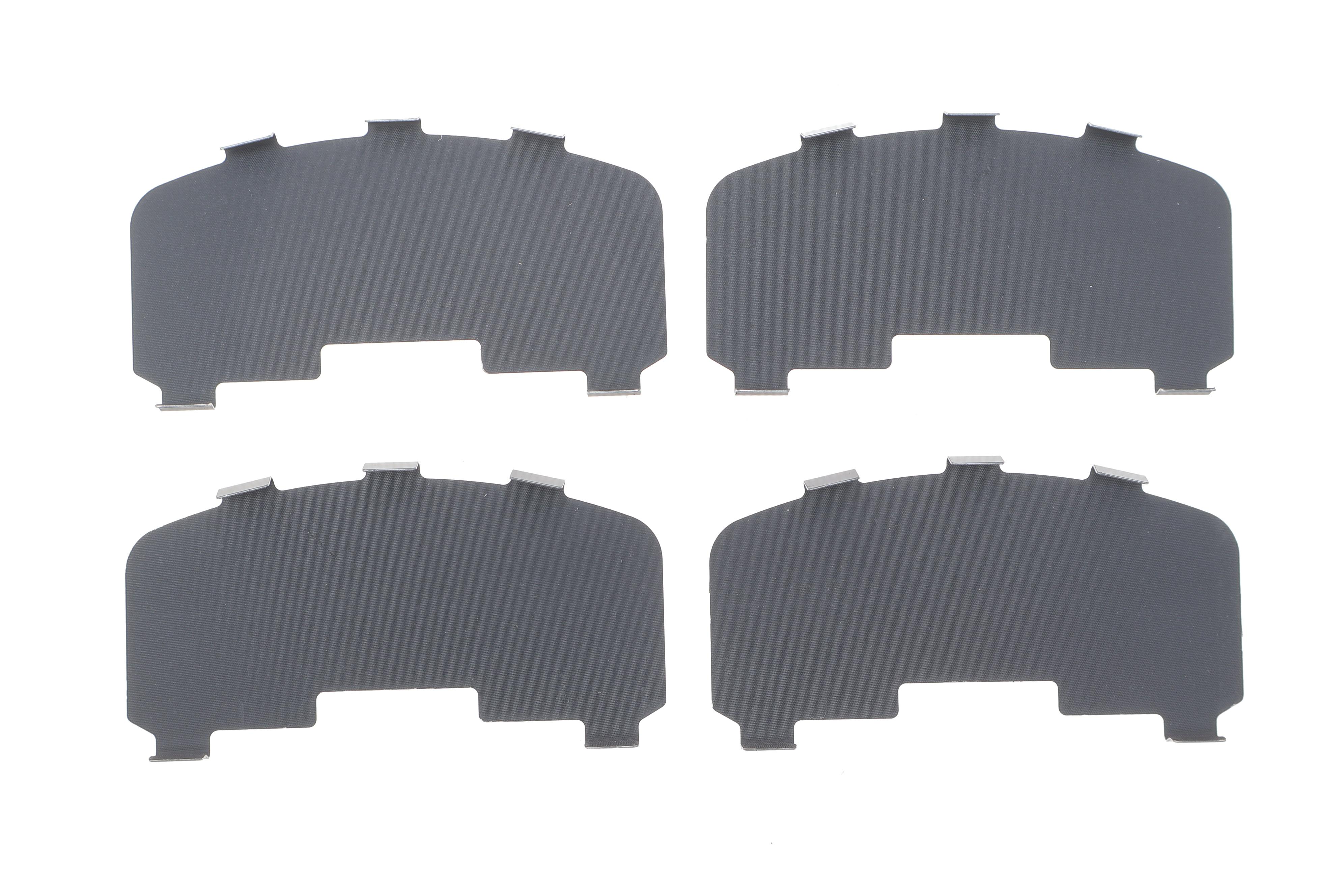 Комплект противоскрипных пластин (передних) Nissan Juke 10-/Tiida 04-