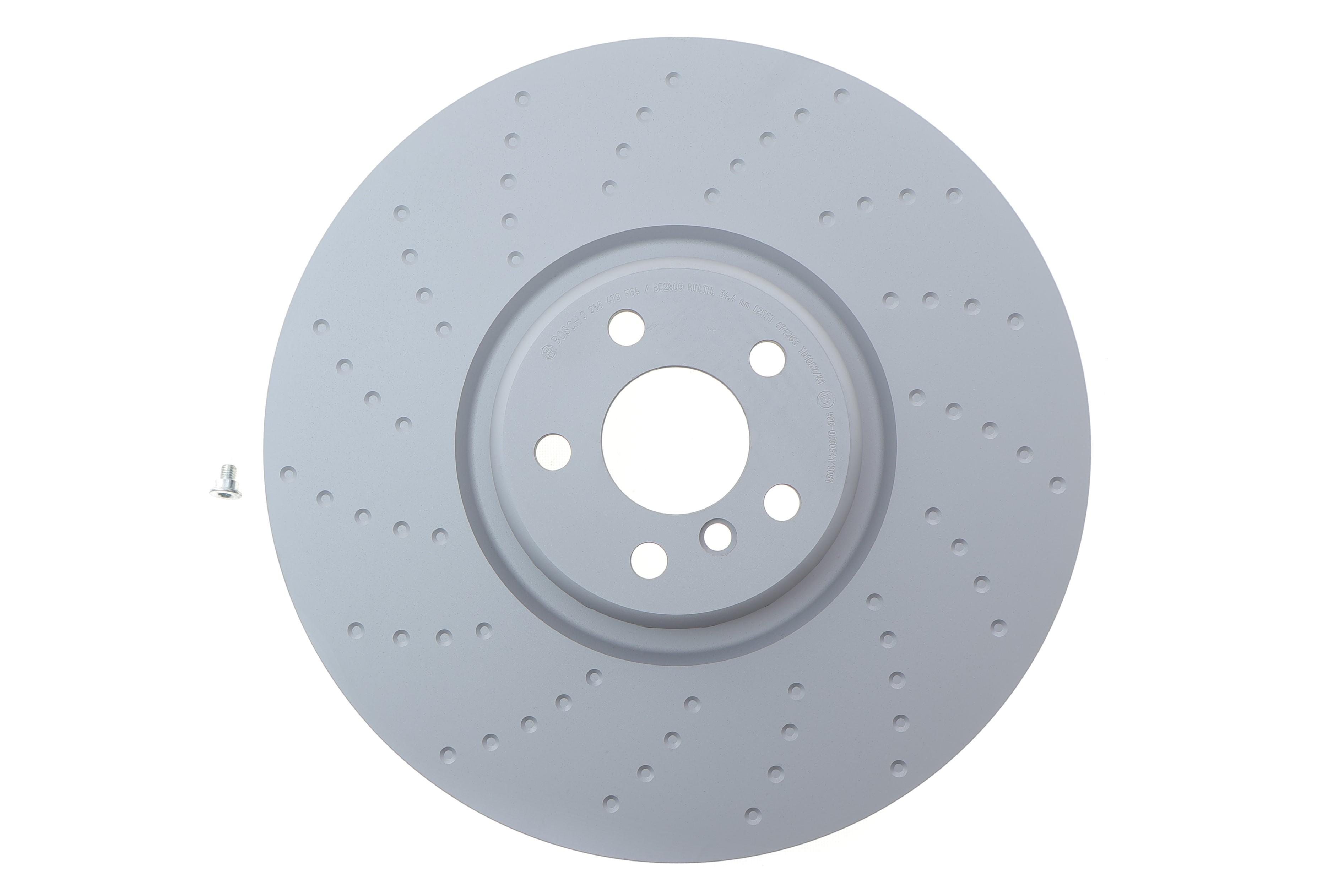 Диск тормозной (передний) BMW 5 (G30/F90)/7 (G11/G12)/X5 (G05/F95) 15- (395x36) (L)