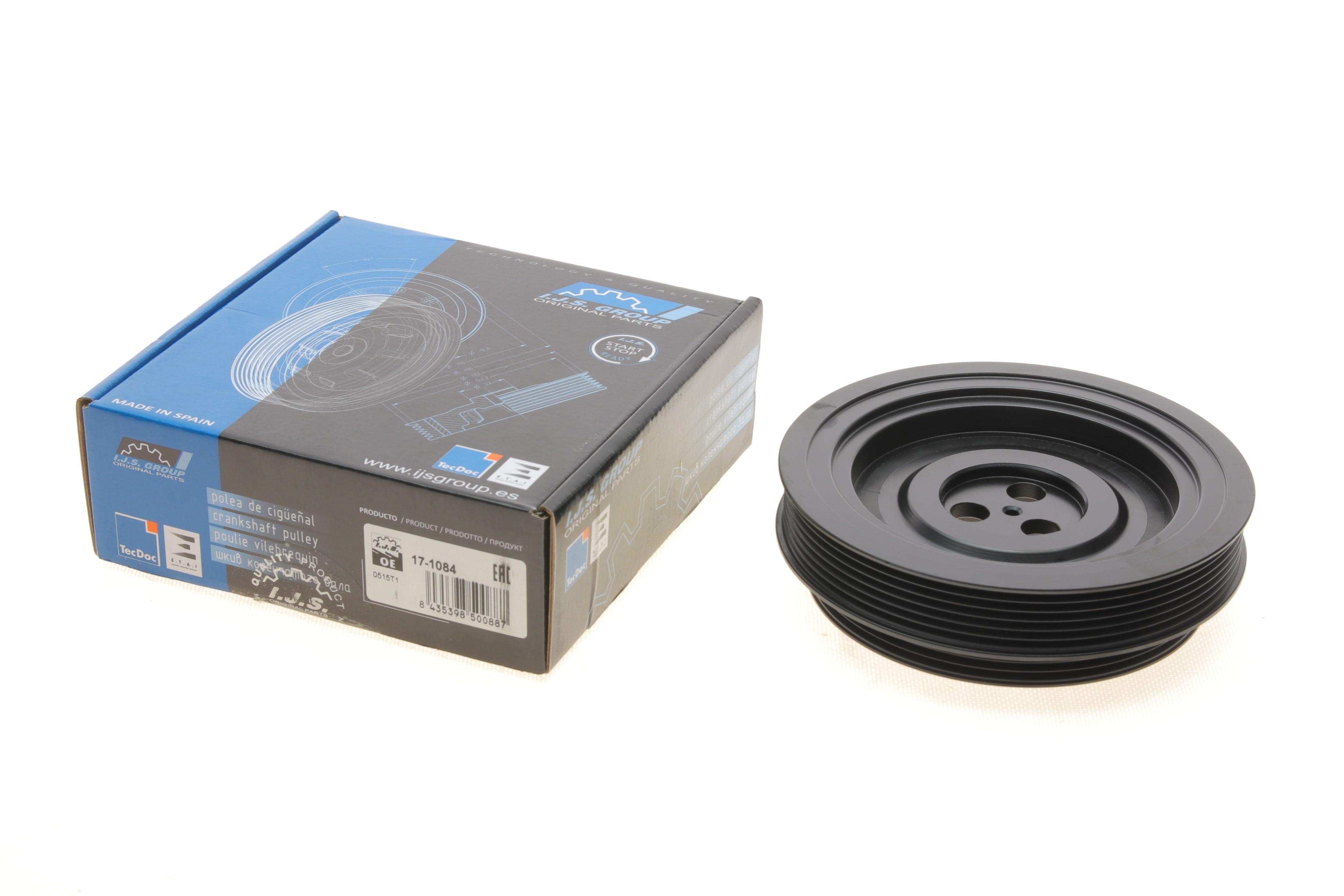 Шкив коленвала Citroen/Peugeot/Ford 2.2HDI/ Boxer/Jumper III