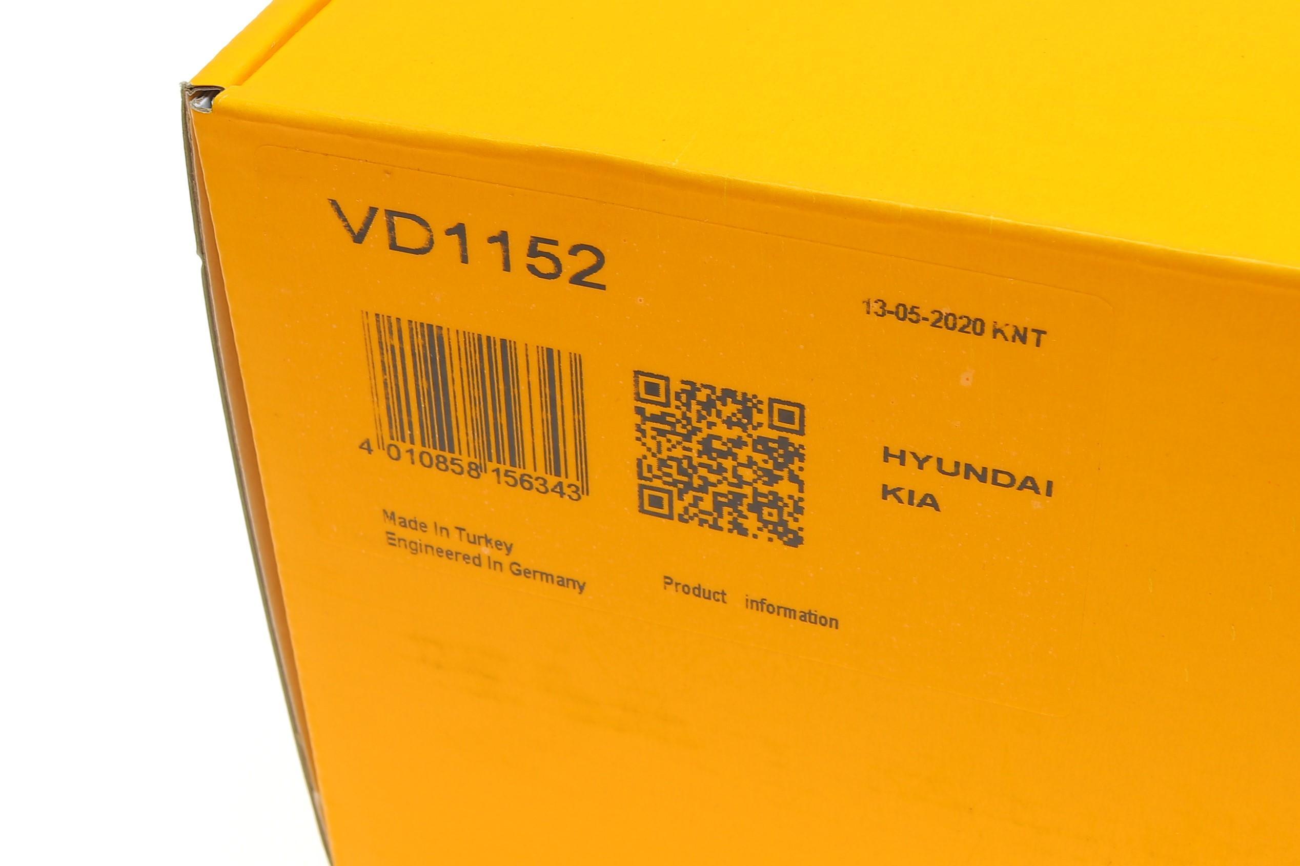 Шків колінвалу Hyundai iX35/Tucson/Kia Sportage 2.0/2.2CRDi 10- (6PK)