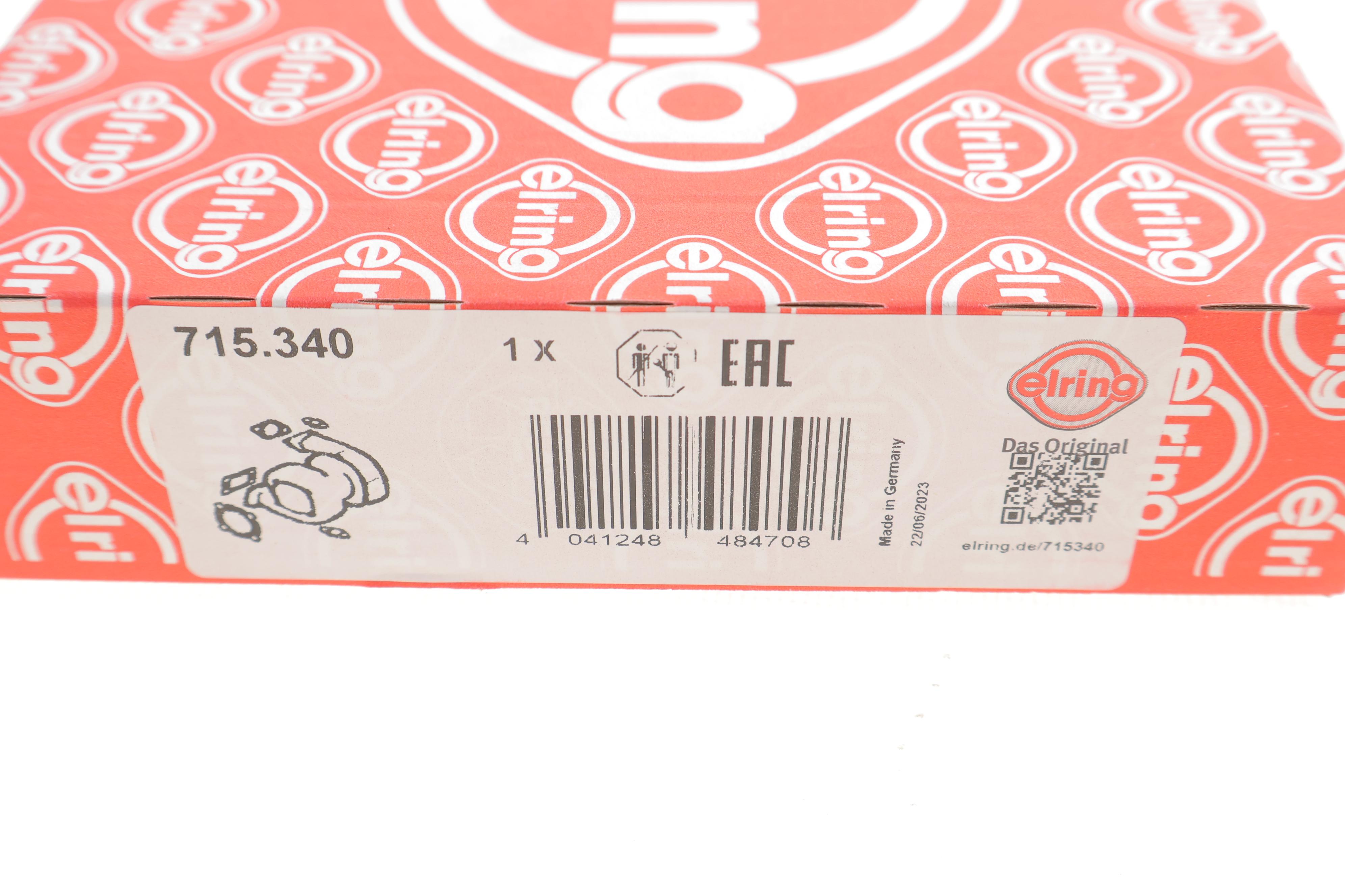 Комплект прокладок турбіни Renault Megane III 1.9 dCi 02-