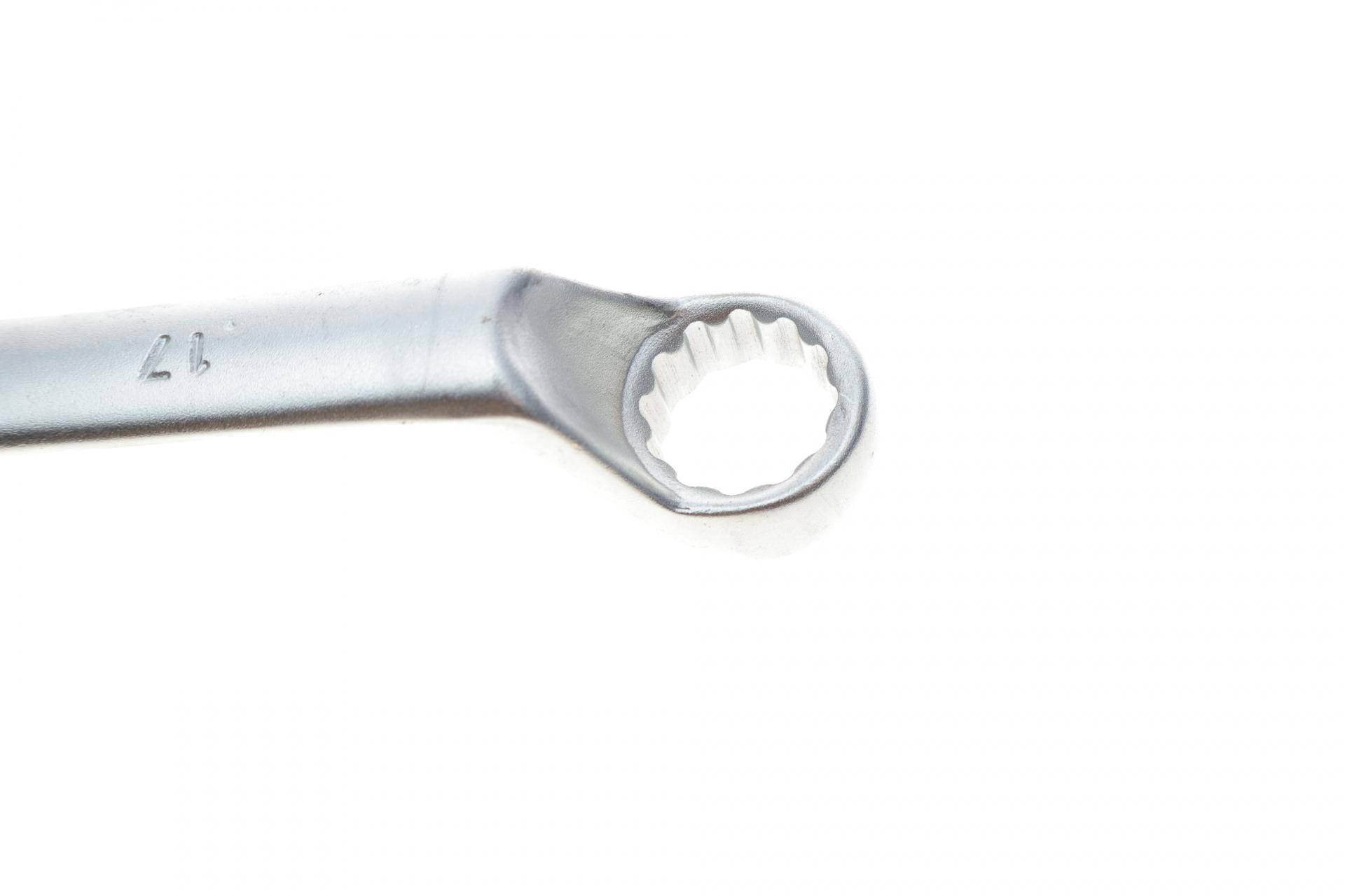 Ключ колінчастий 16х17 мм 45° L-250 мм