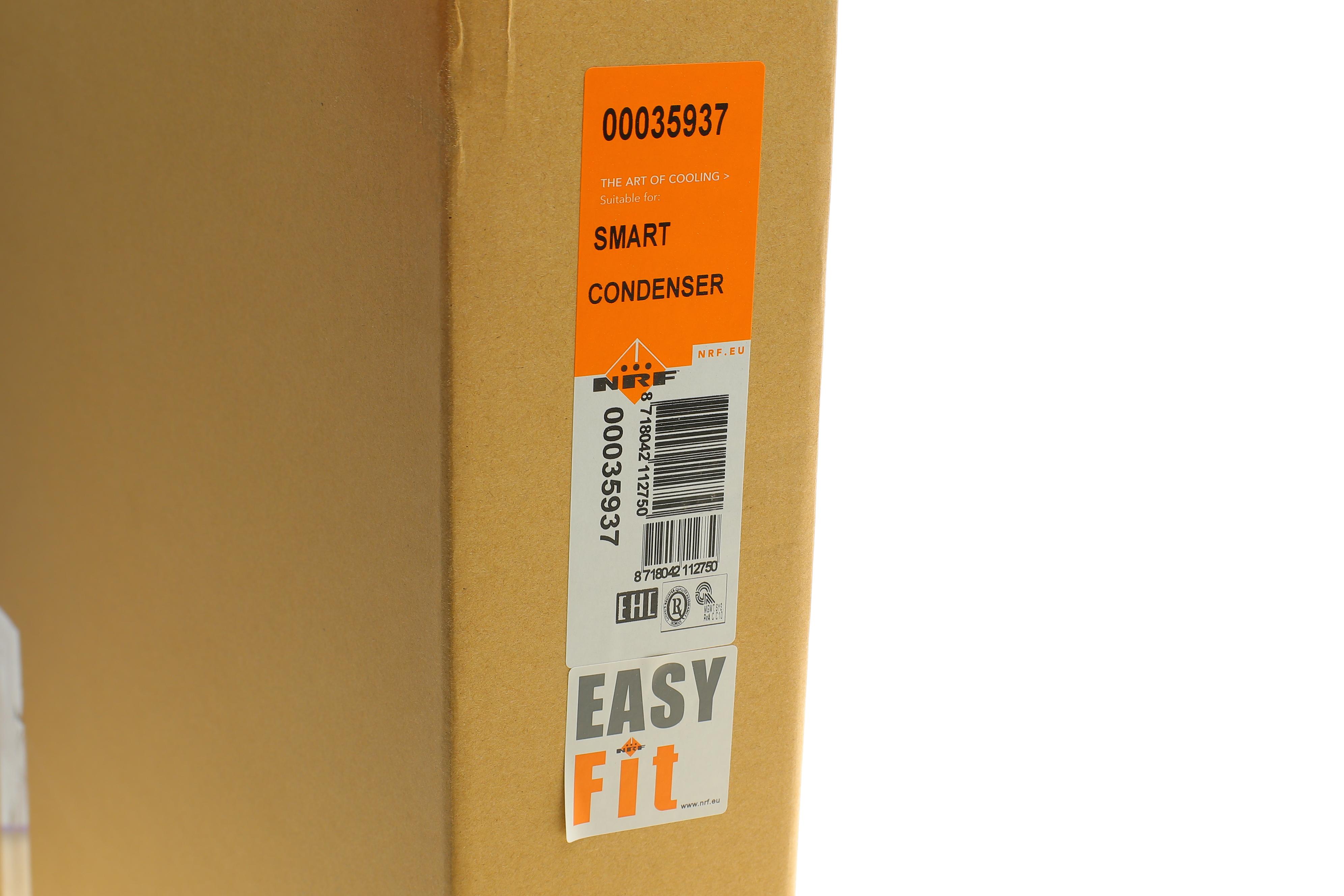 Радіатор кондиціонера (з осушувачем) Smart Fortwo 0.8CDi/1.0 /electro 07-