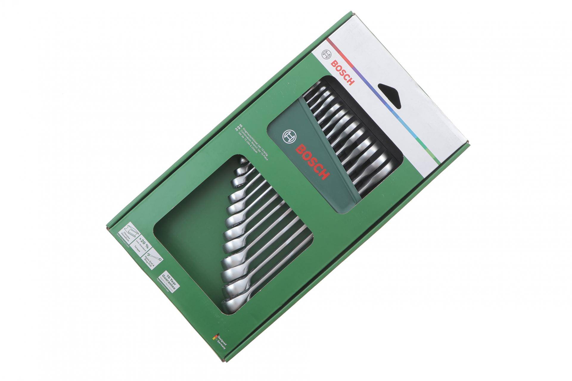 Набір ключів ріжково-накидних 6-21 мм 15 од.