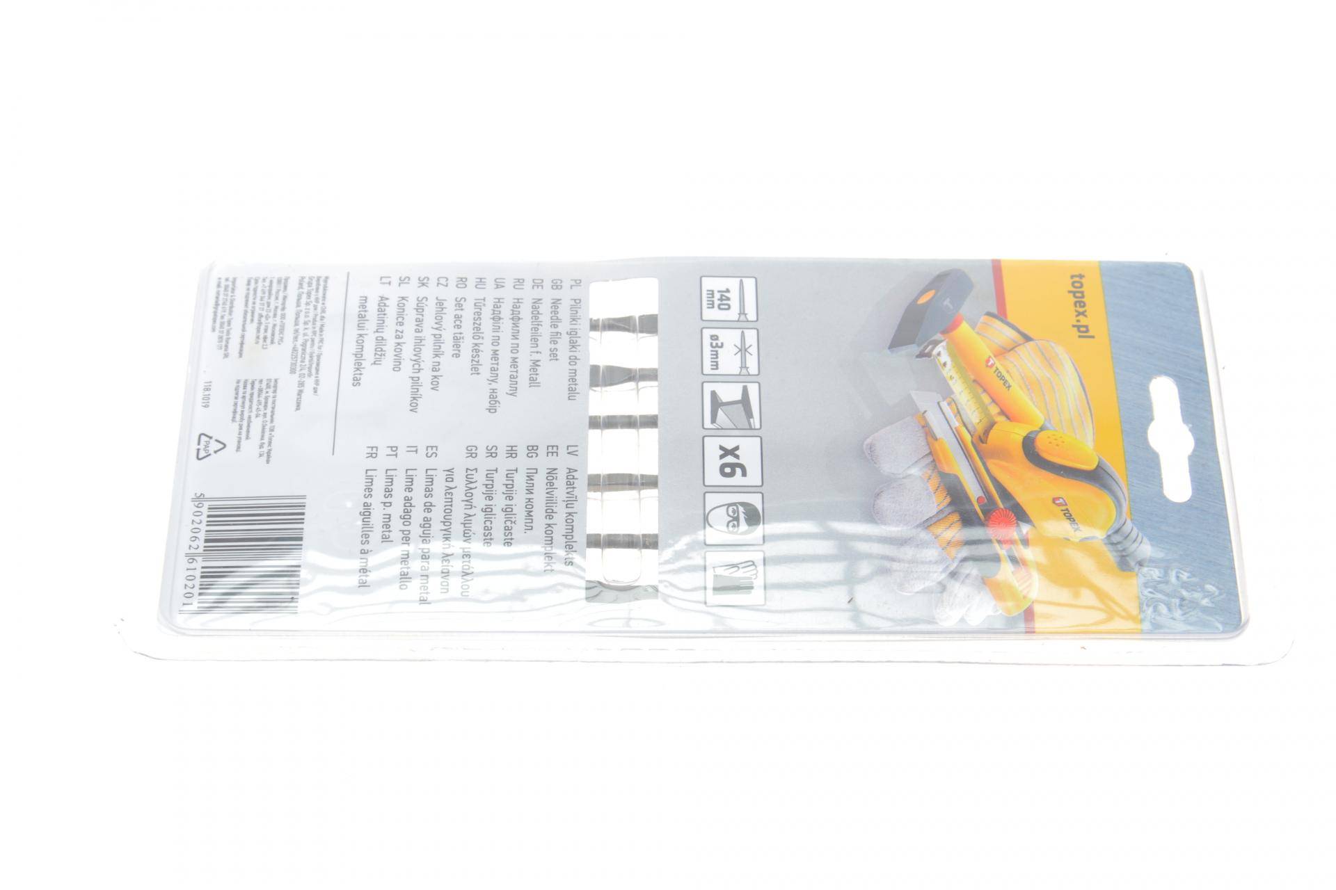 Набір надфілів 150 мм 6 од.