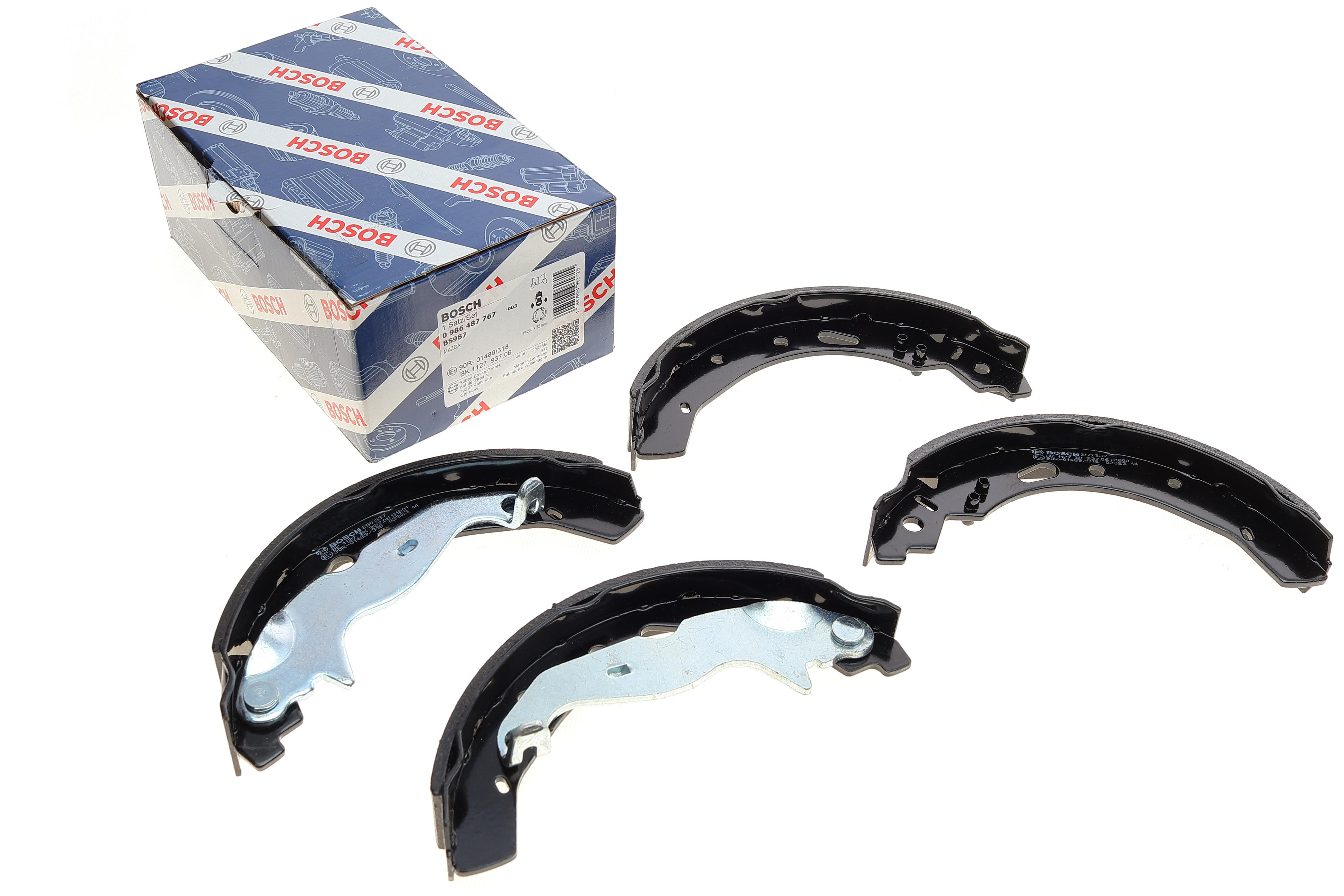 Колодки гальмівні (задні) Ford Fiesta 08- (барабанні) (200x32)