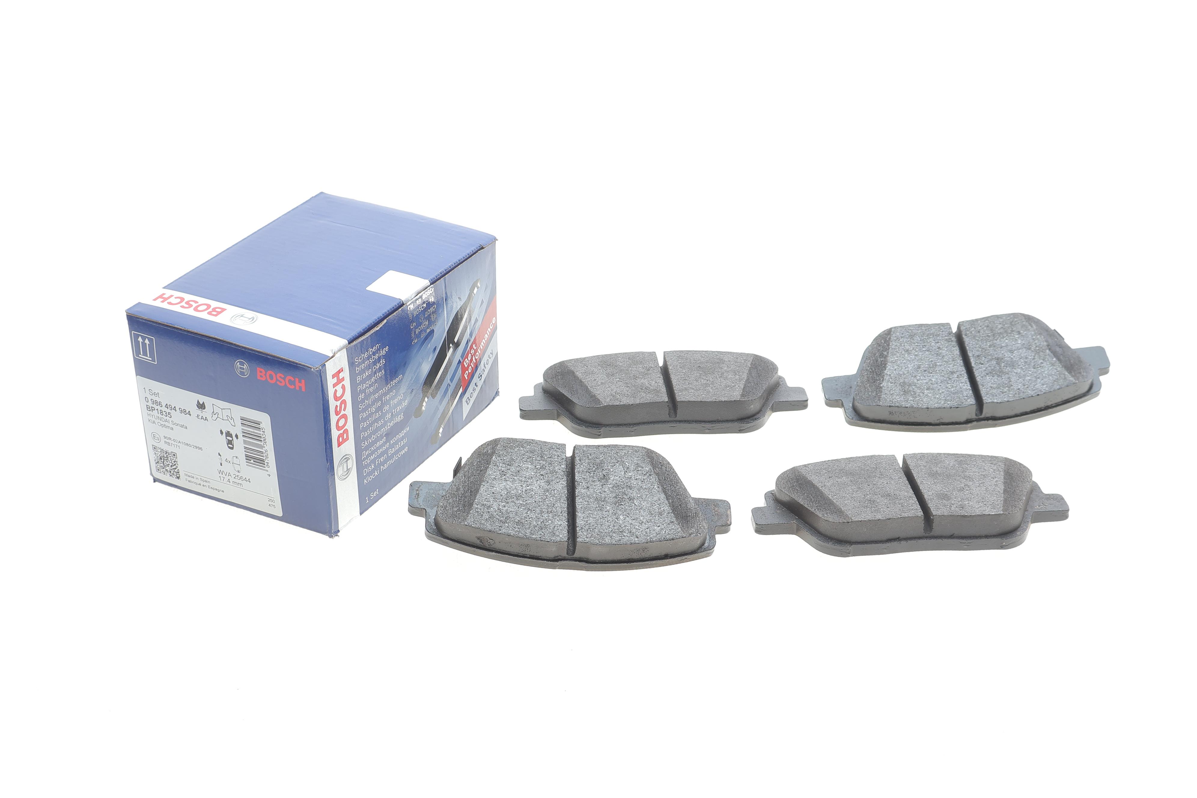 Колодки гальмівні (передні) Hyundai Sonata VI 11-14//Kia Optima 10- (з аксесуарами)