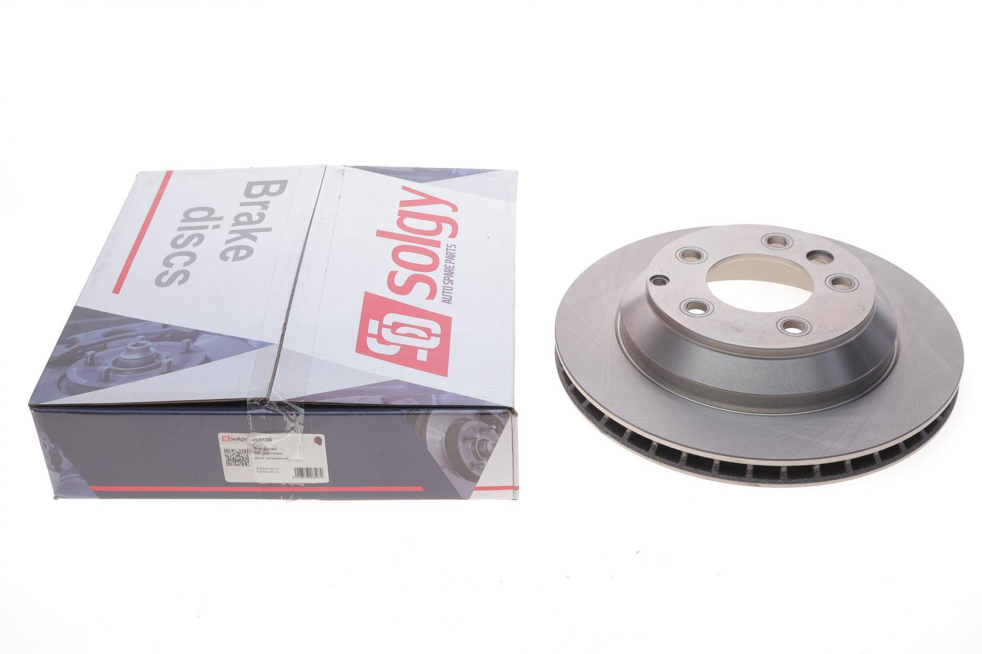 Диск гальмівний (задній) Porsche Cayenne/VW Touareg 3.0-4.2 TDI 02- (330x28)