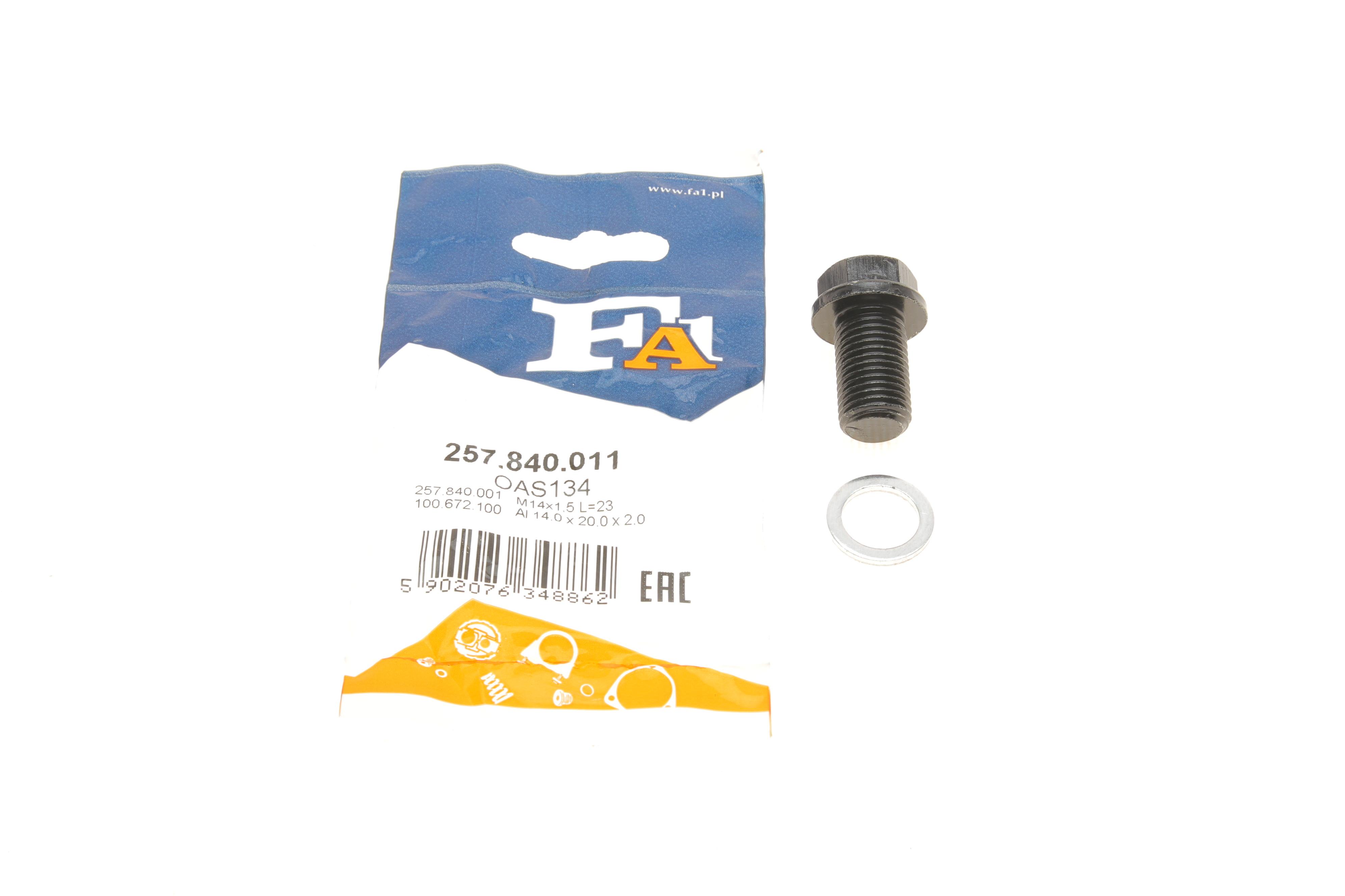 Болт слива масла + шайба Hyundai Santa Fe/Tucson/Kia Sportage 01- (M14x1.5x23)