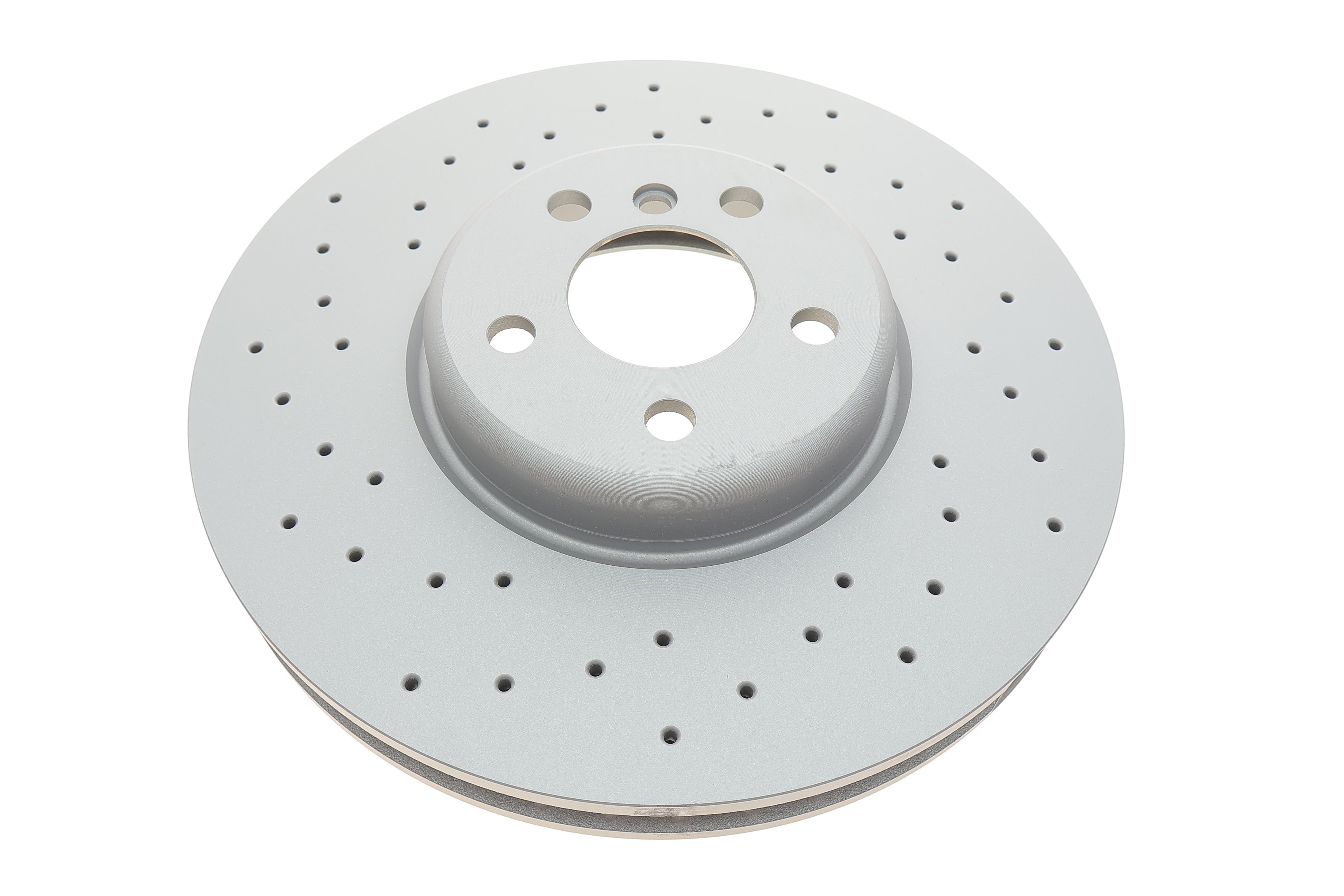 Диск тормозной (передний) BMW 5 (G30/F90)/7 (G11/G12) 15- (348x36) (L) (с покрытием) (вент)