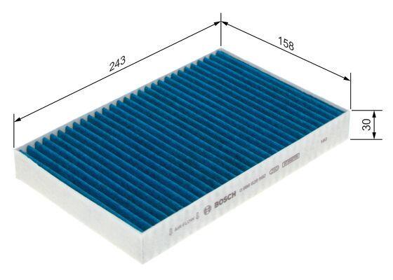 Фильтр салона Tesla Model S 12- (угольный/антиаллергенный/антибактериальный)