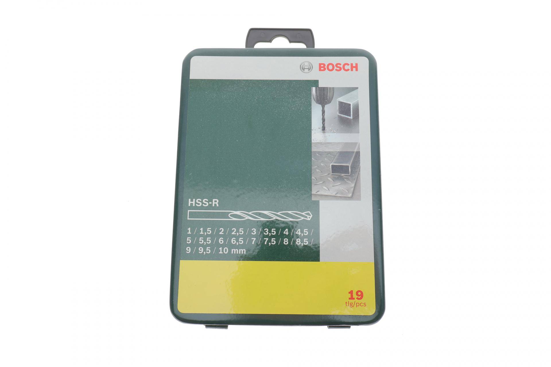 Набір свердл HSS-R Ø1-10 мм 19 од.