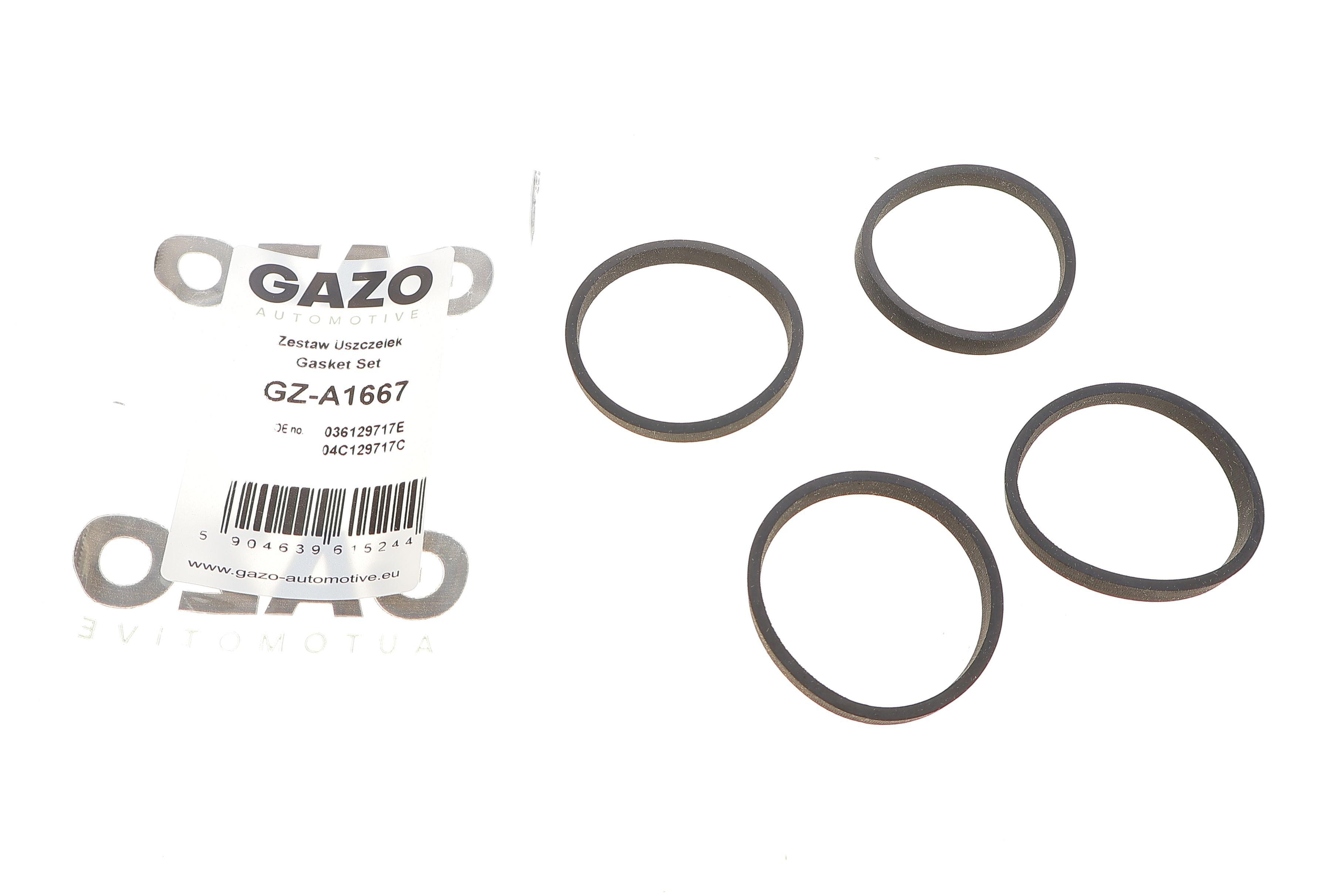 Прокладка коллектора впускного VW Caddy 1.0-1.6 00- (к-кт 4шт)