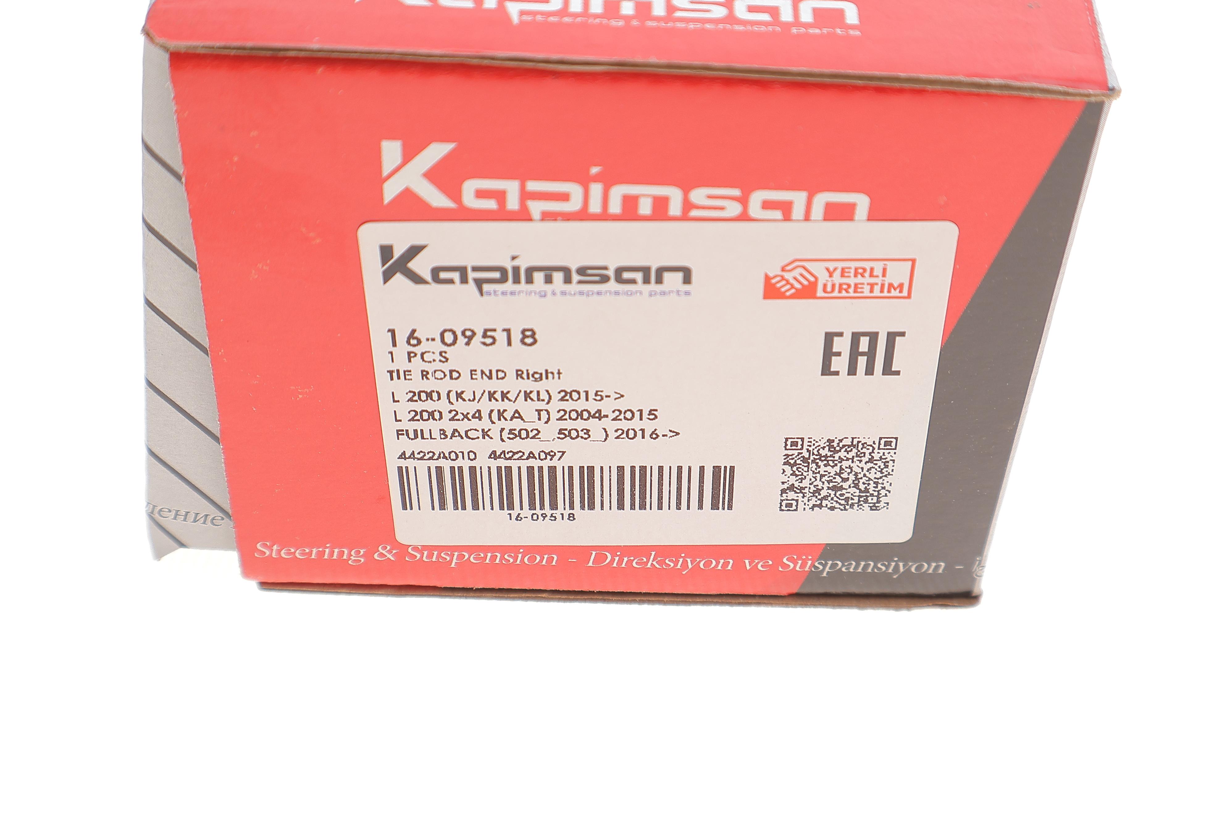 Наконечник тяги рульової (R) Mitsubishi L200/Pajero 98-