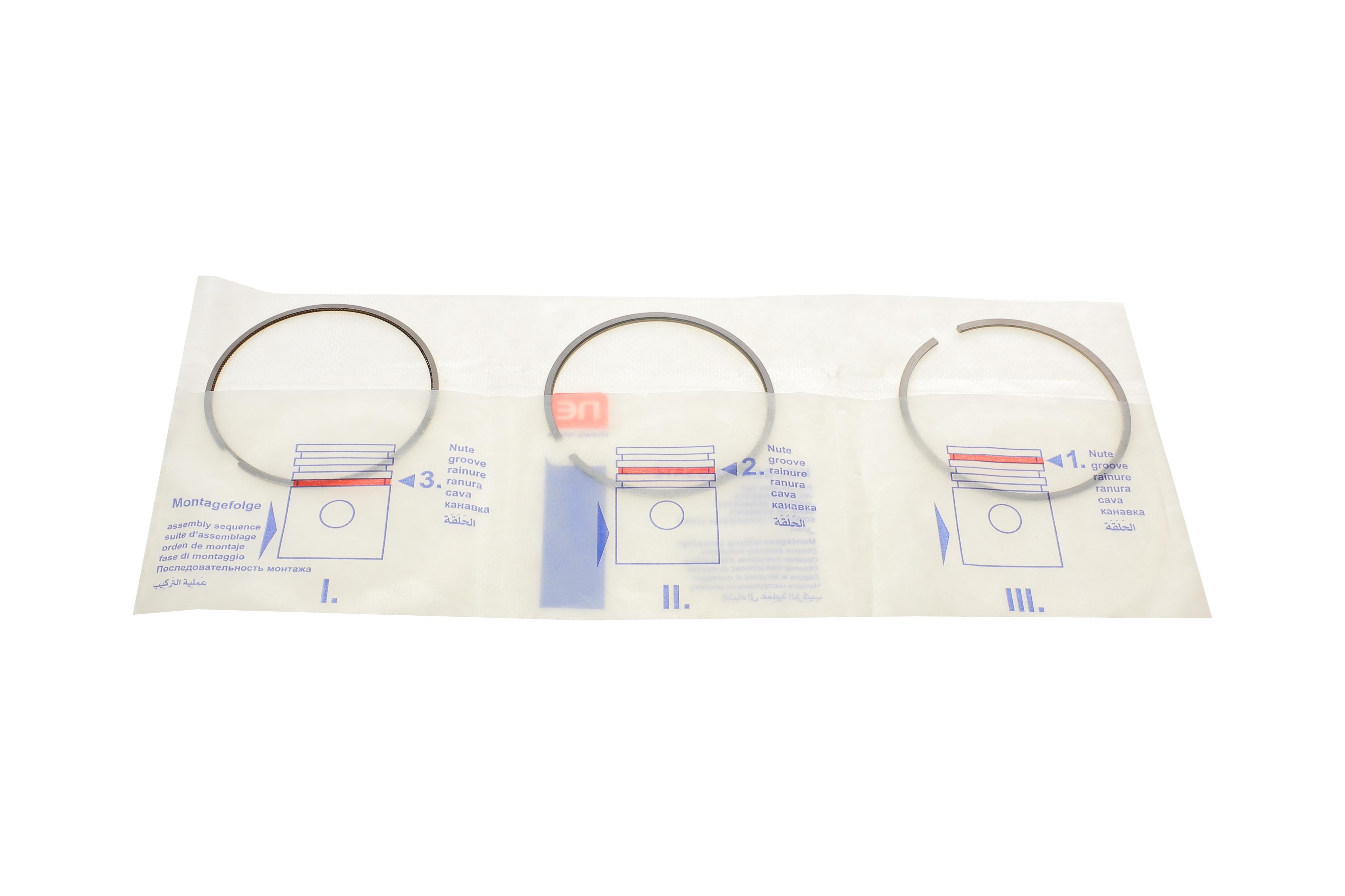 Кільця поршневі Ford Transit Custom 2.0EcoBlue/TDCi 15- (84.00mm/STD) (2-2-2)