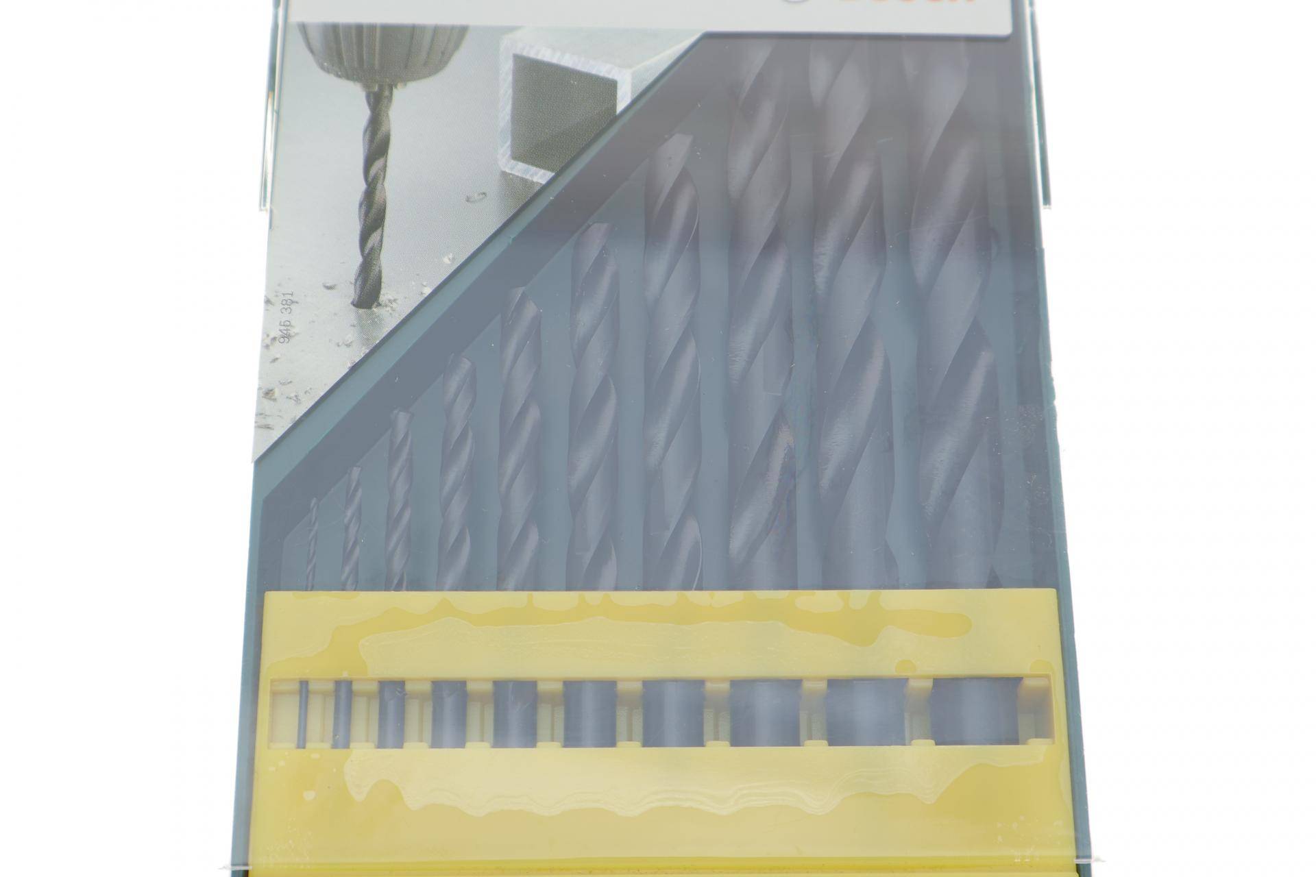 Набір свердл HSS-R Ø1-10 мм 10 од.