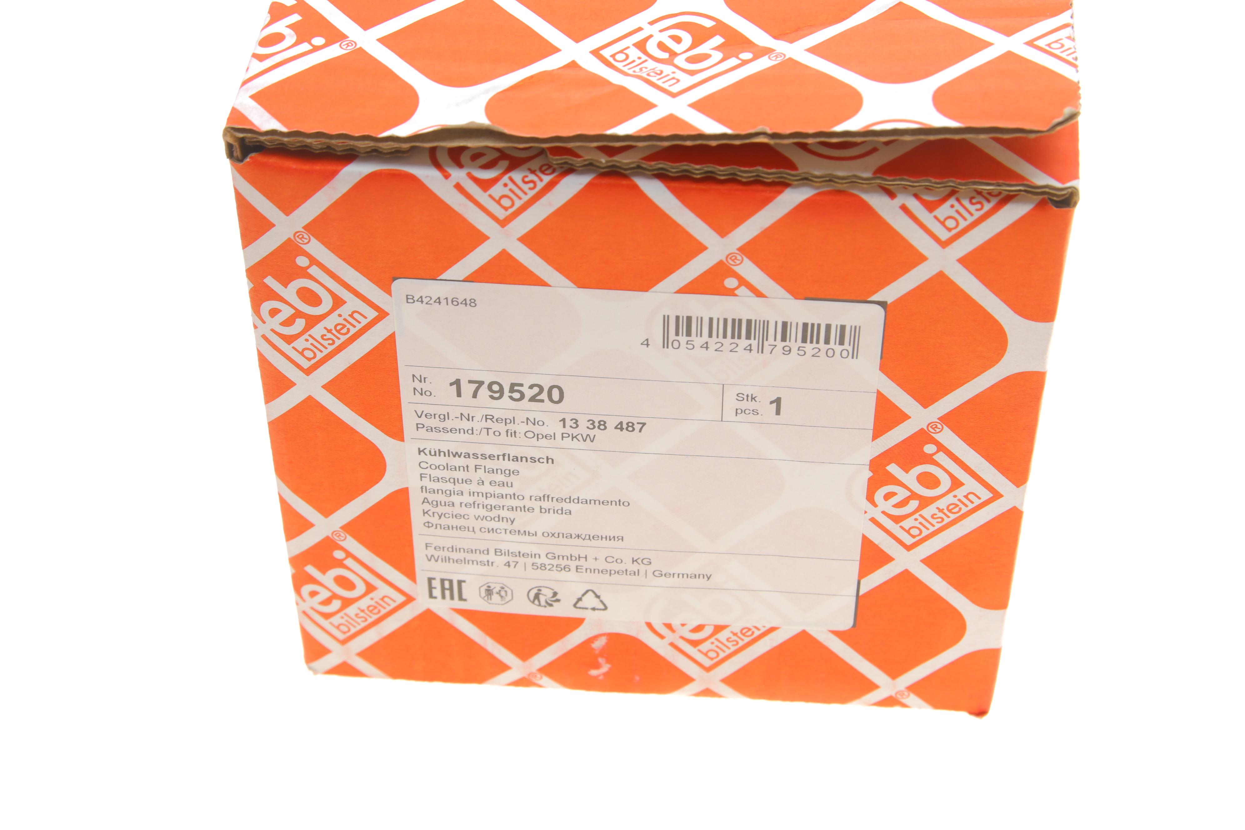 Фланець системи охолодження Opel Astra J/Astra K 1.4 09-15