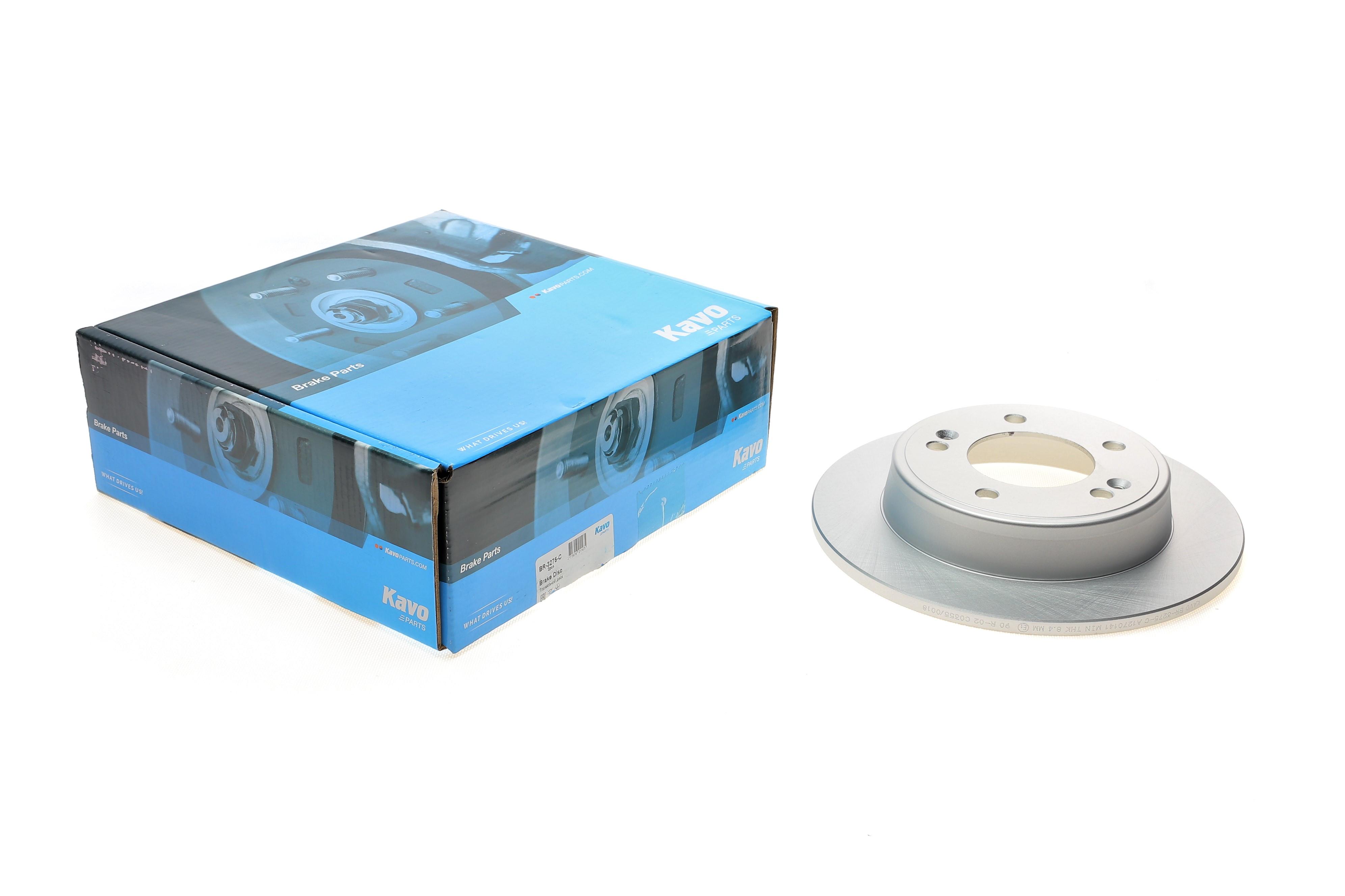 Диск тормозной (задний) Kia Ceed 12- (262x10)