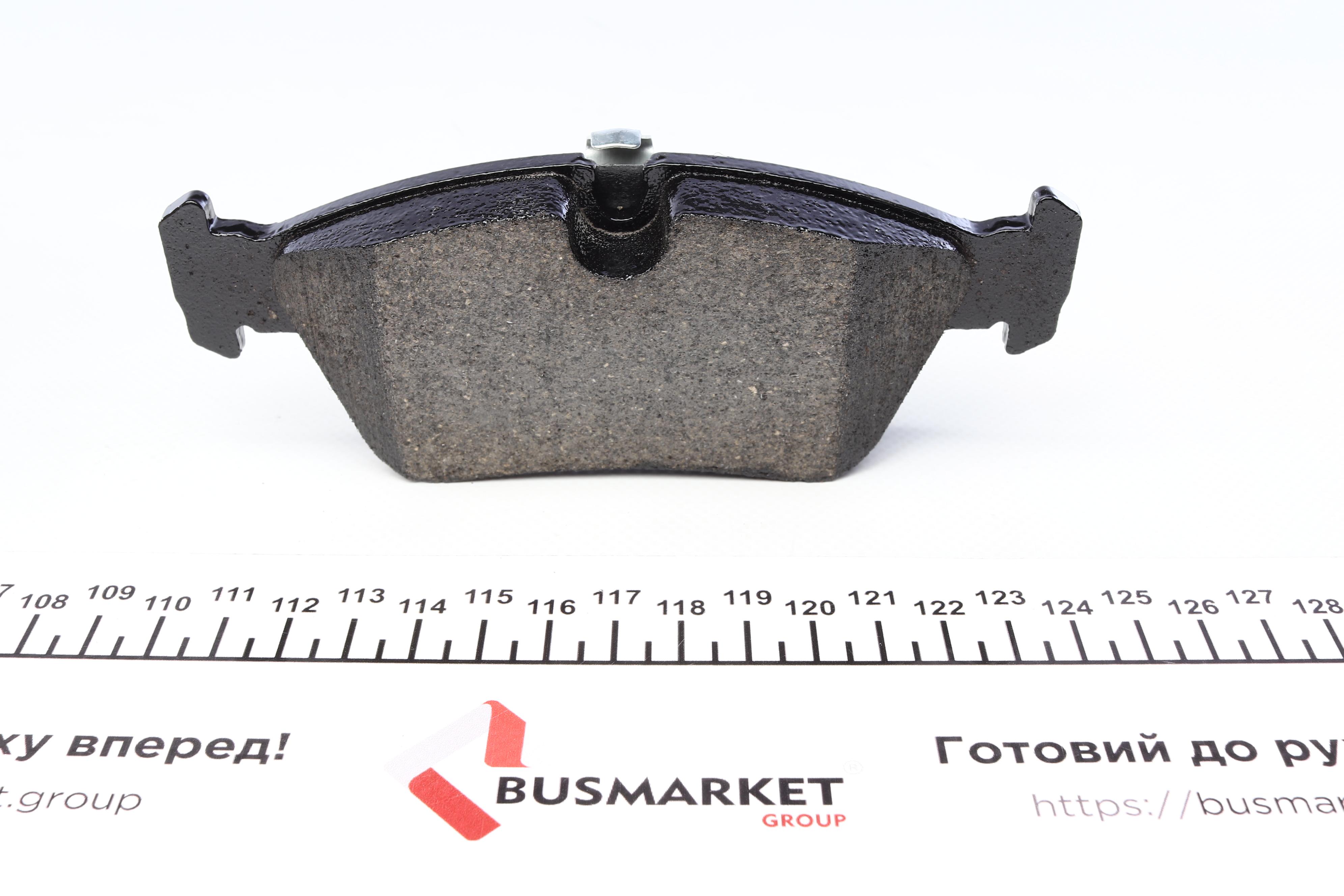 Колодки гальмівні (передні) BMW 1 (E87)/ 3 (E90) 1.6/2.2/2.0D 04-13 (Ate-Teves)