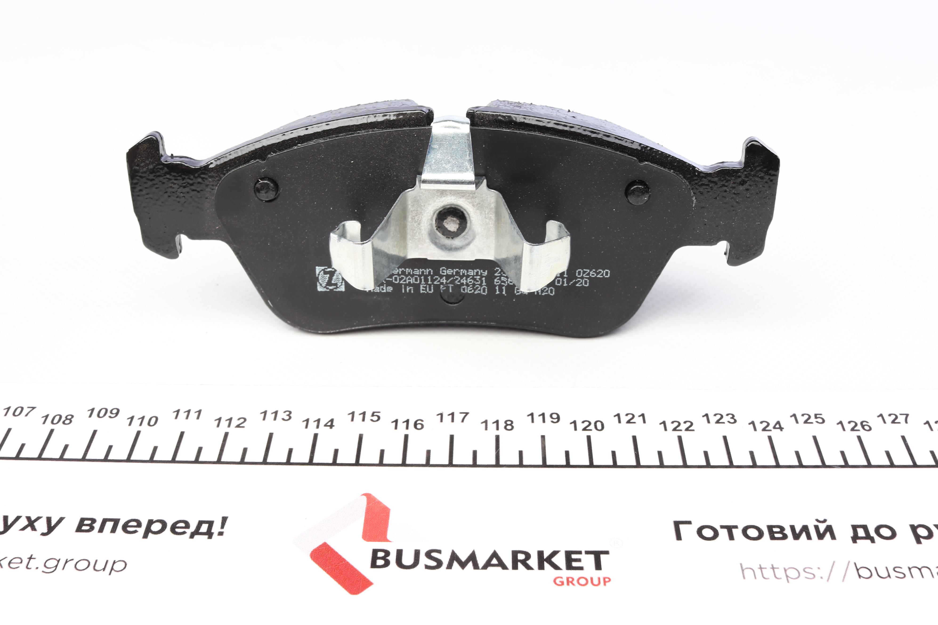 Колодки гальмівні (передні) BMW 1 (E87)/ 3 (E90) 1.6/2.2/2.0D 04-13 (Ate-Teves)