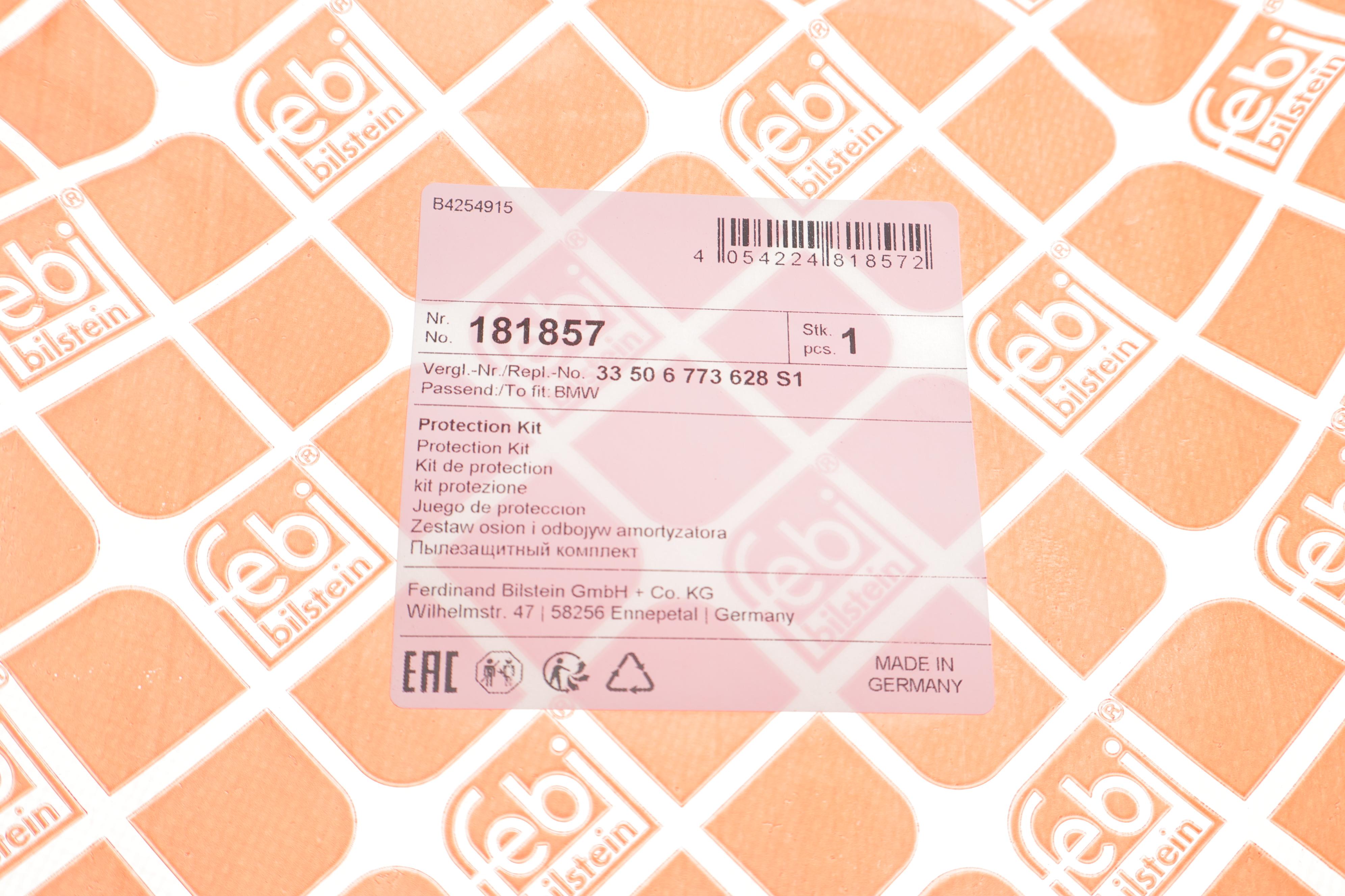 Пыльник + отбойник амортизатора (заднего) BMW 3 (E91/E93) 05-11 (к-кт 2 шт.)