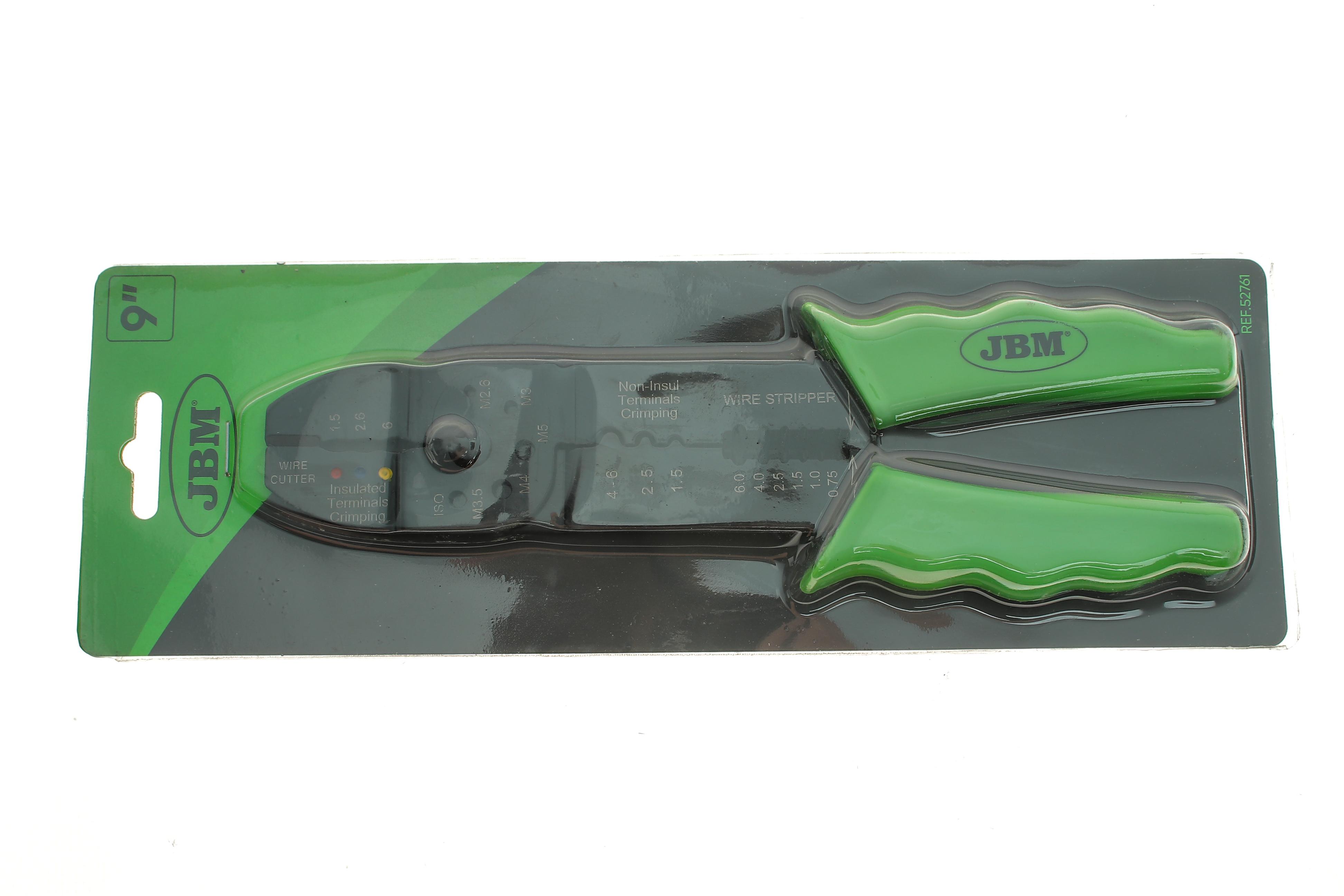 Інструмент обтискний для клем і дротів 230 мм