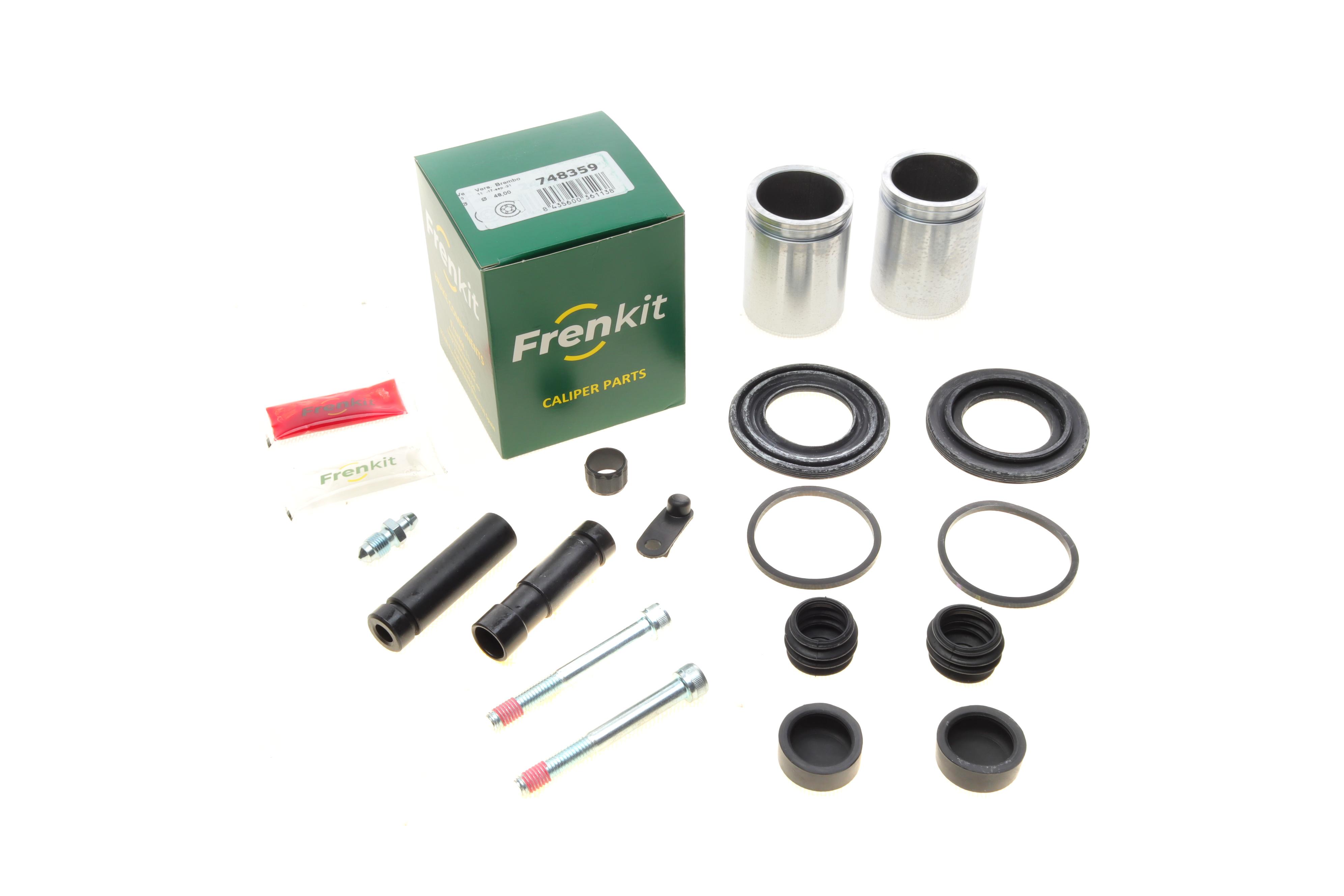 Ремкомплект супорта (заднього) Iveco Daily 06- (d=48mm)(Brembo)(+2 поршня/направляюча) SuperKit